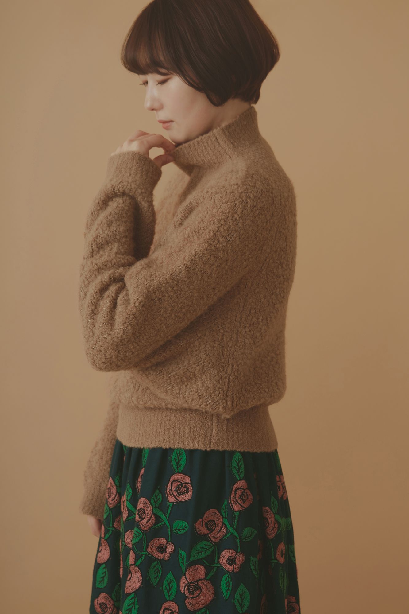 metsä matto ハイネックプルオーバー - minä perhonen