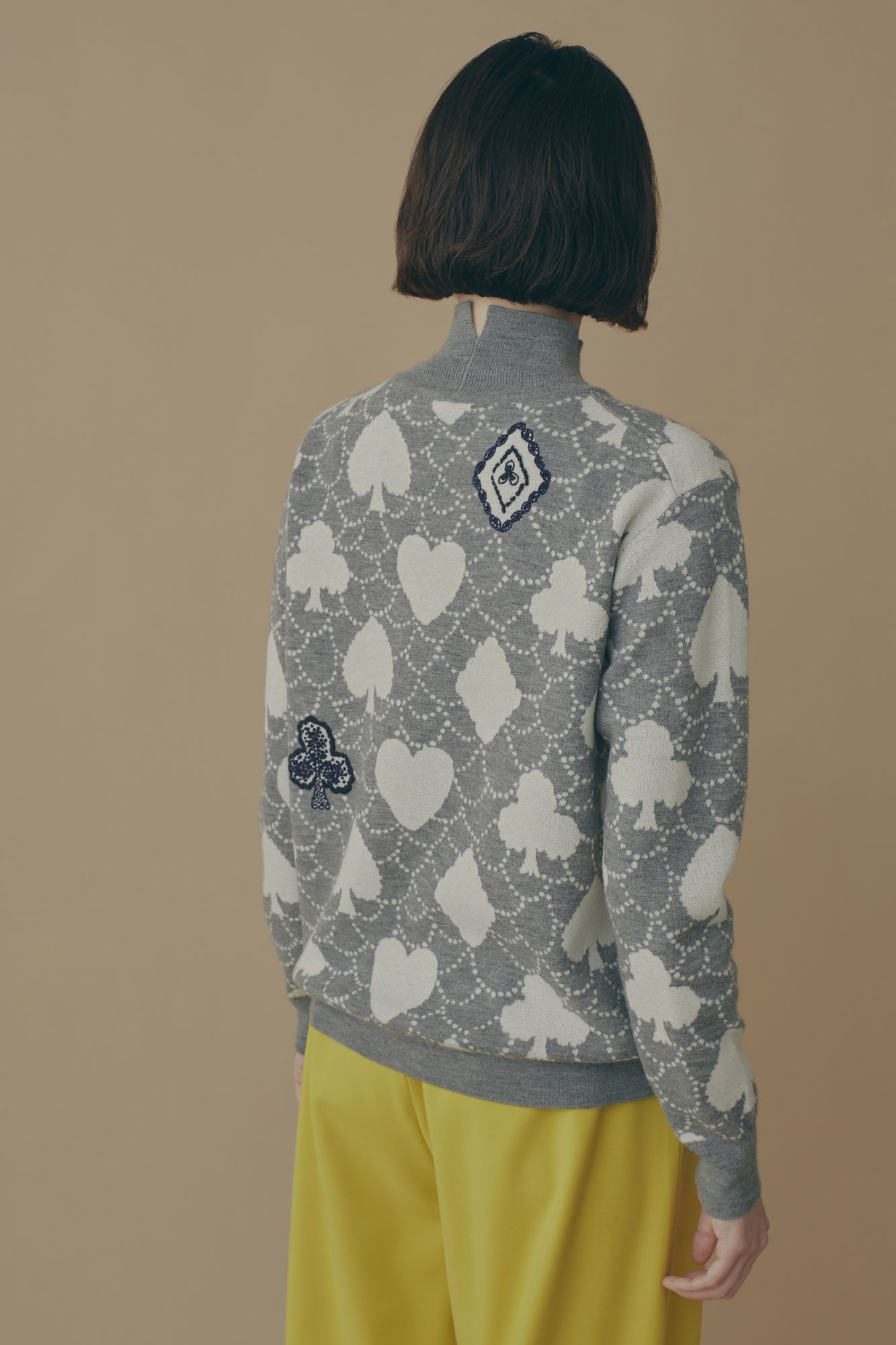 forest card ニットプルオーバー - minä perhonen