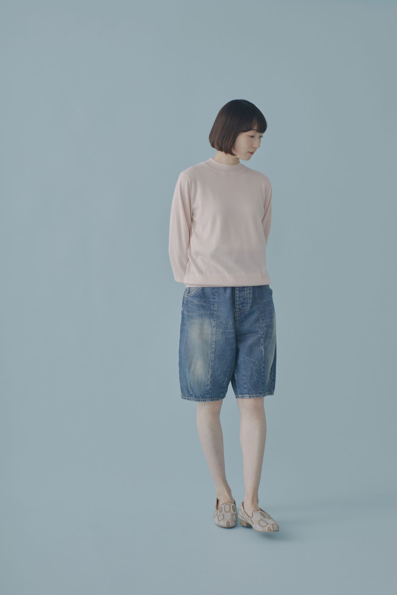 every day タックショートデニム - minä perhonen