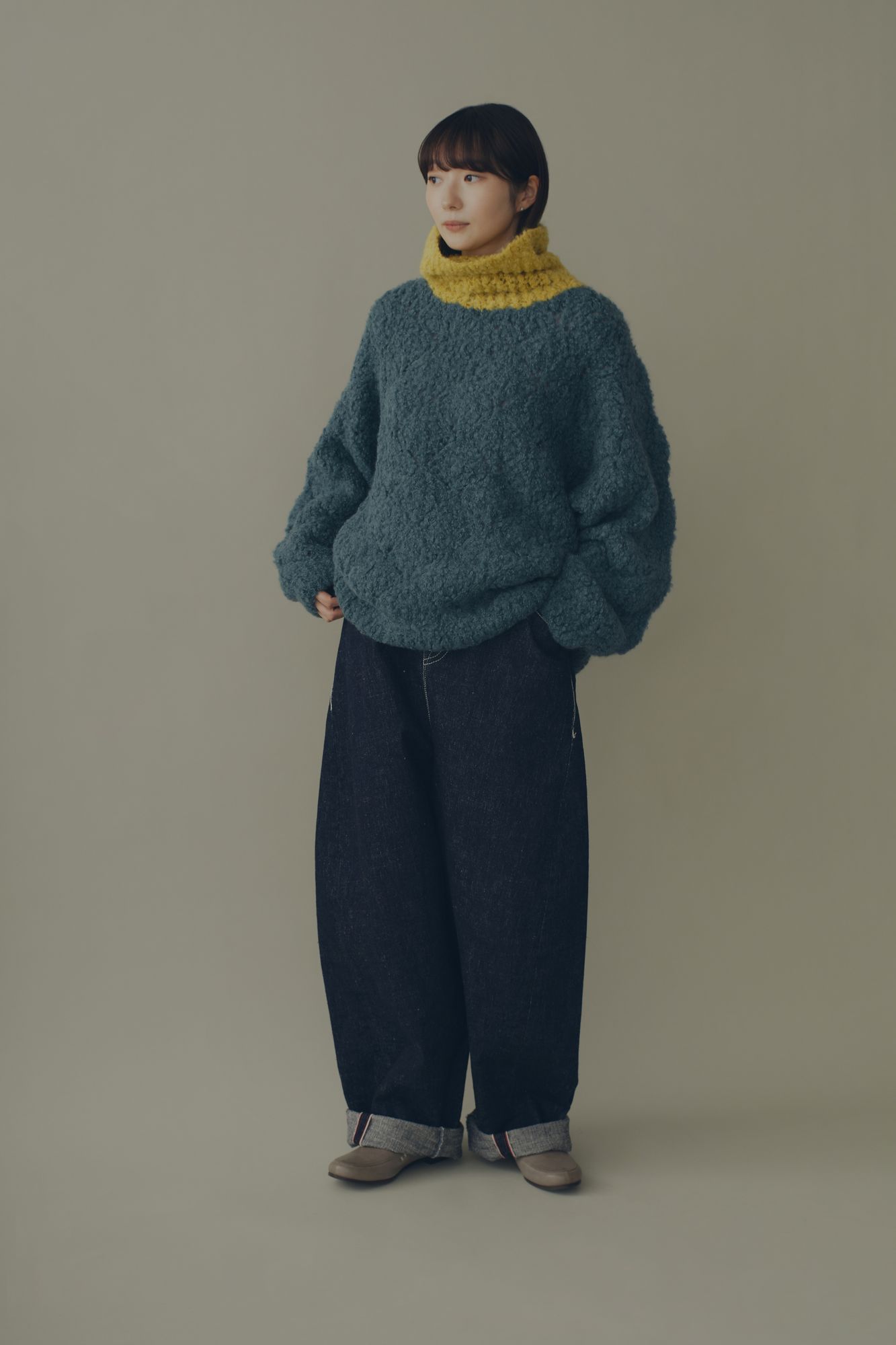 bloop ニットプルオーバー - minä perhonen