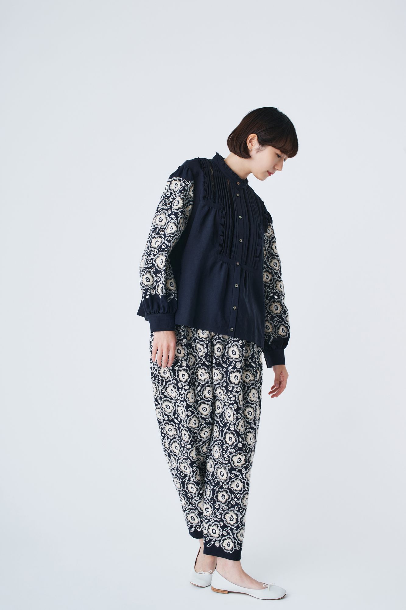 雲飴 candy flower パンツ - minä perhonen