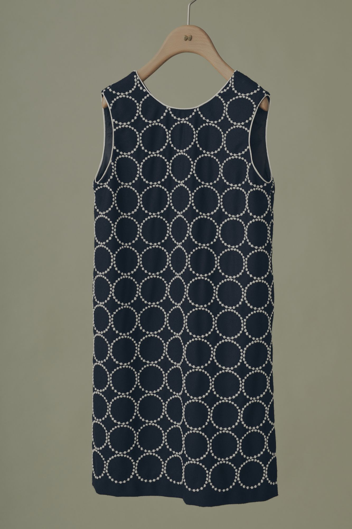 ミナペルホネン tambourine タンバリンワンピース ネイビー　120cm ミナペルホネン tambourine タンバリンワンピース ネイビー 120cm ミナ