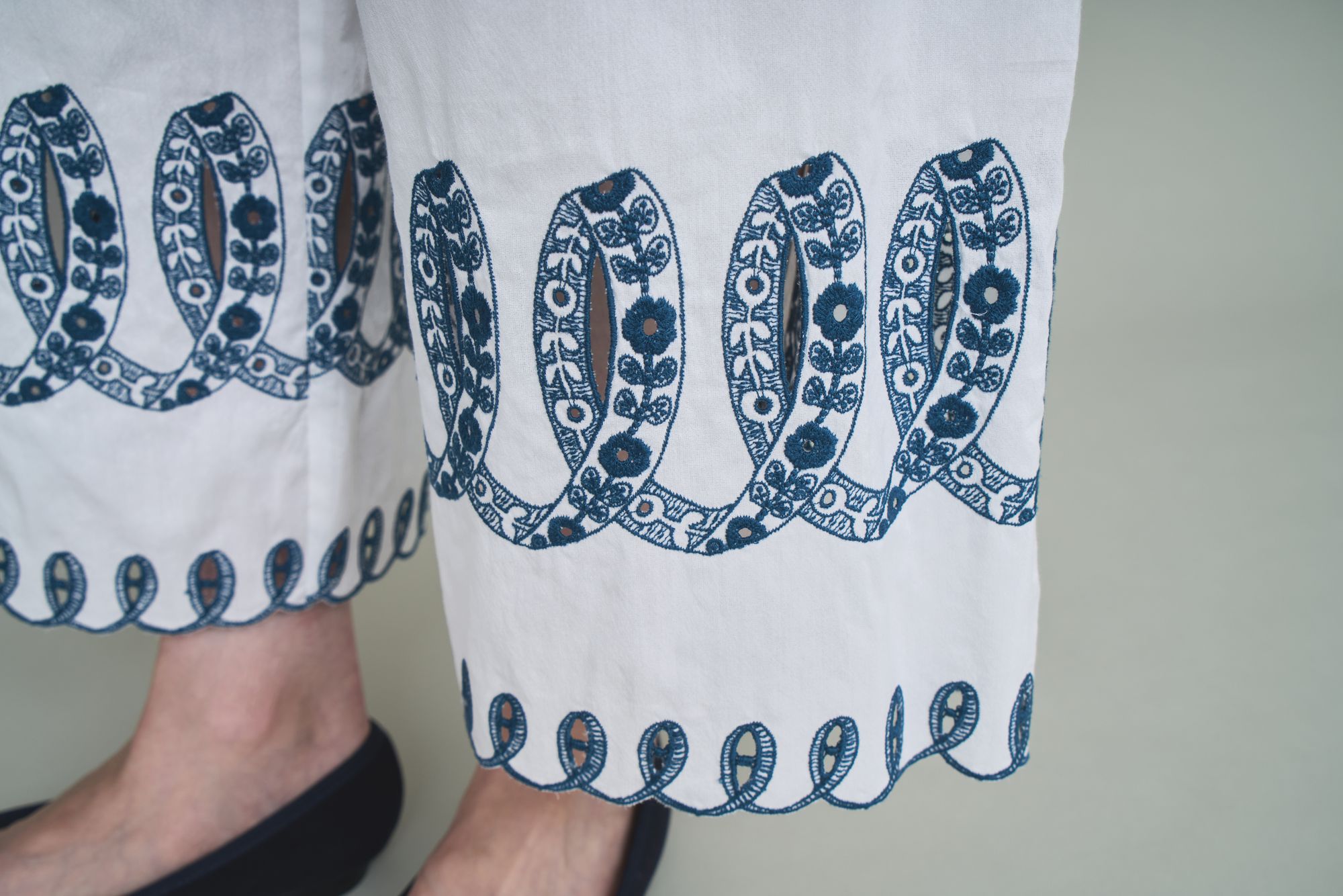 mina perhonen ミナペルホネン Laundry　ribbon パンツ ribbon パンツ - minä perhonen