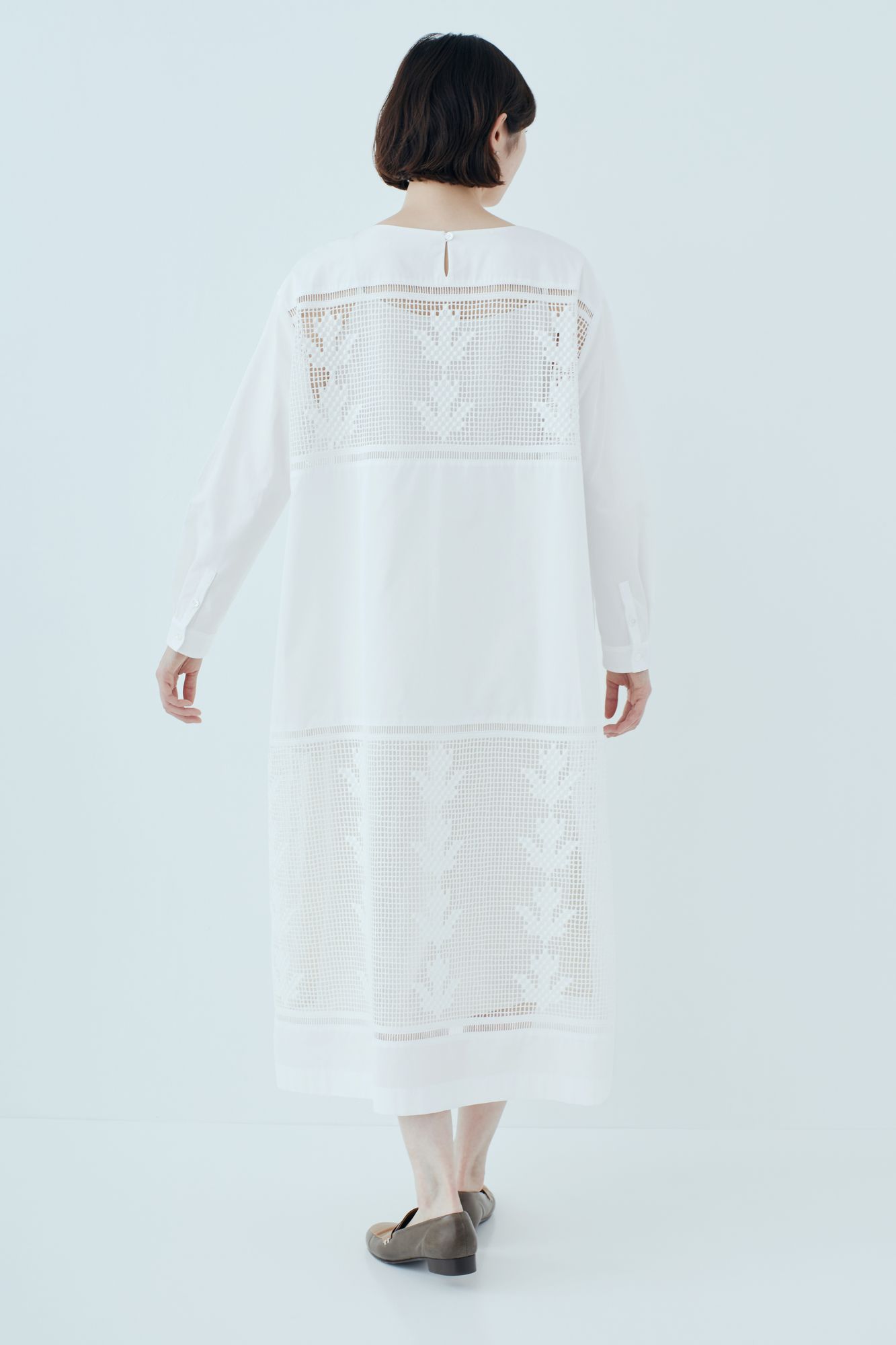 ミナペルホネン　チューリップ　蝶々刺繍　ロングワンピース 中古・古着通販】mina perhonen (ミナ ペルホネン) CHOUCHO 蝶刺繍