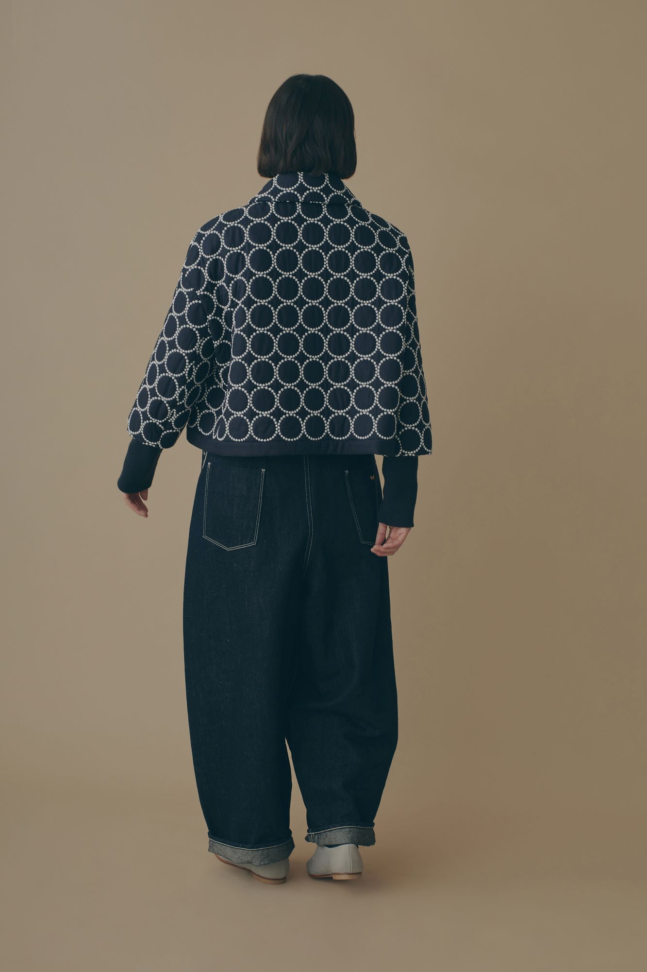 mina perhone 美品　タンバリン　ジャケット　ブラウス　羽織り　38 tambourine ジャケット - minä perhonen