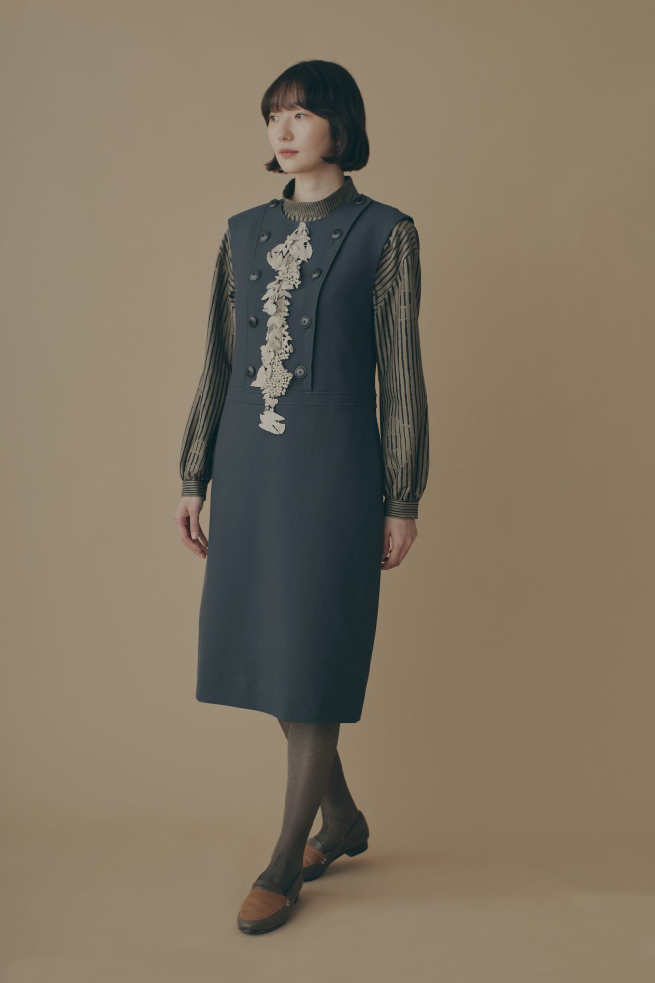 forest parade ノースリーブドレス - minä perhonen