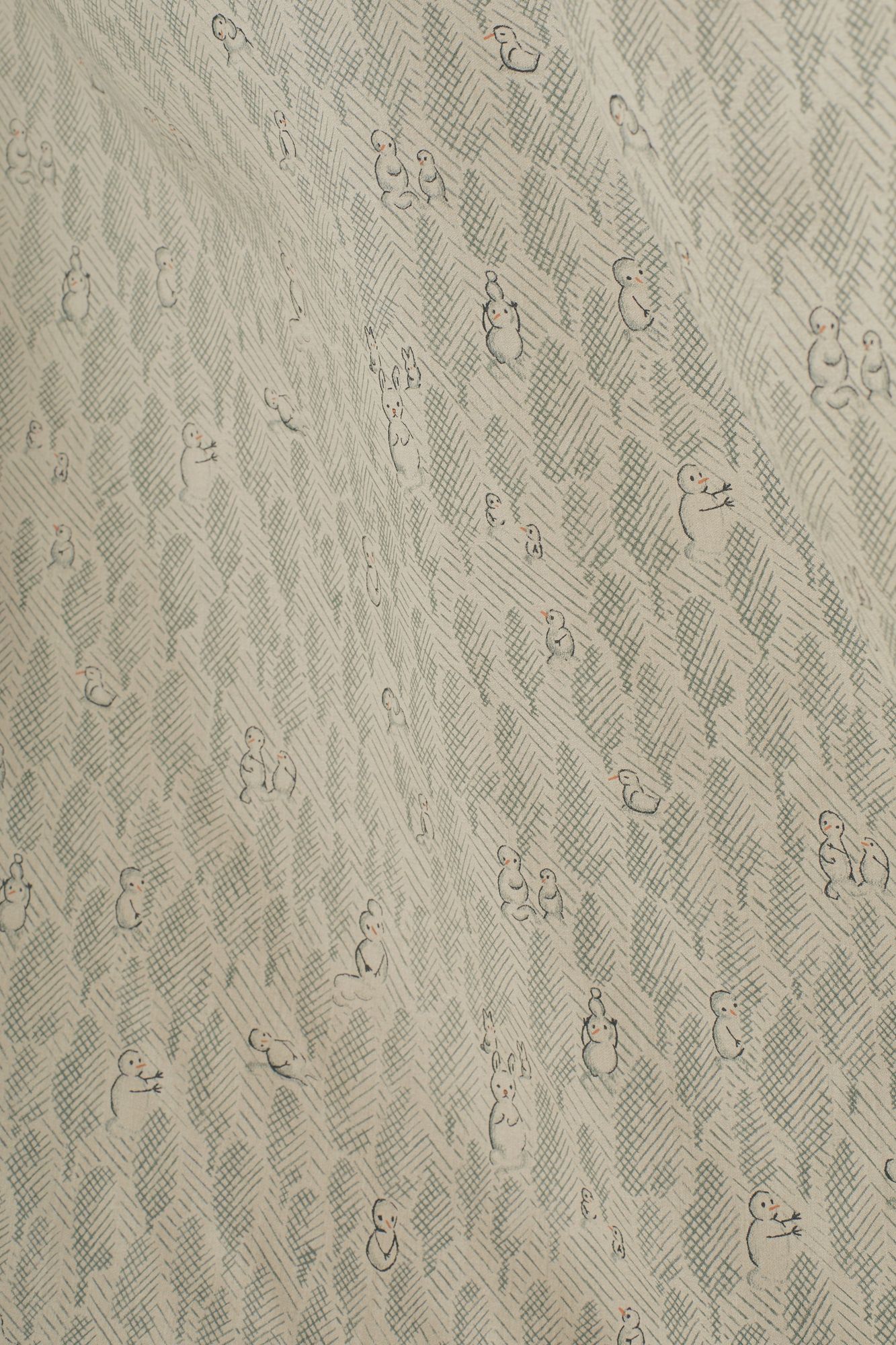 lumiukko ファブリック - minä perhonen