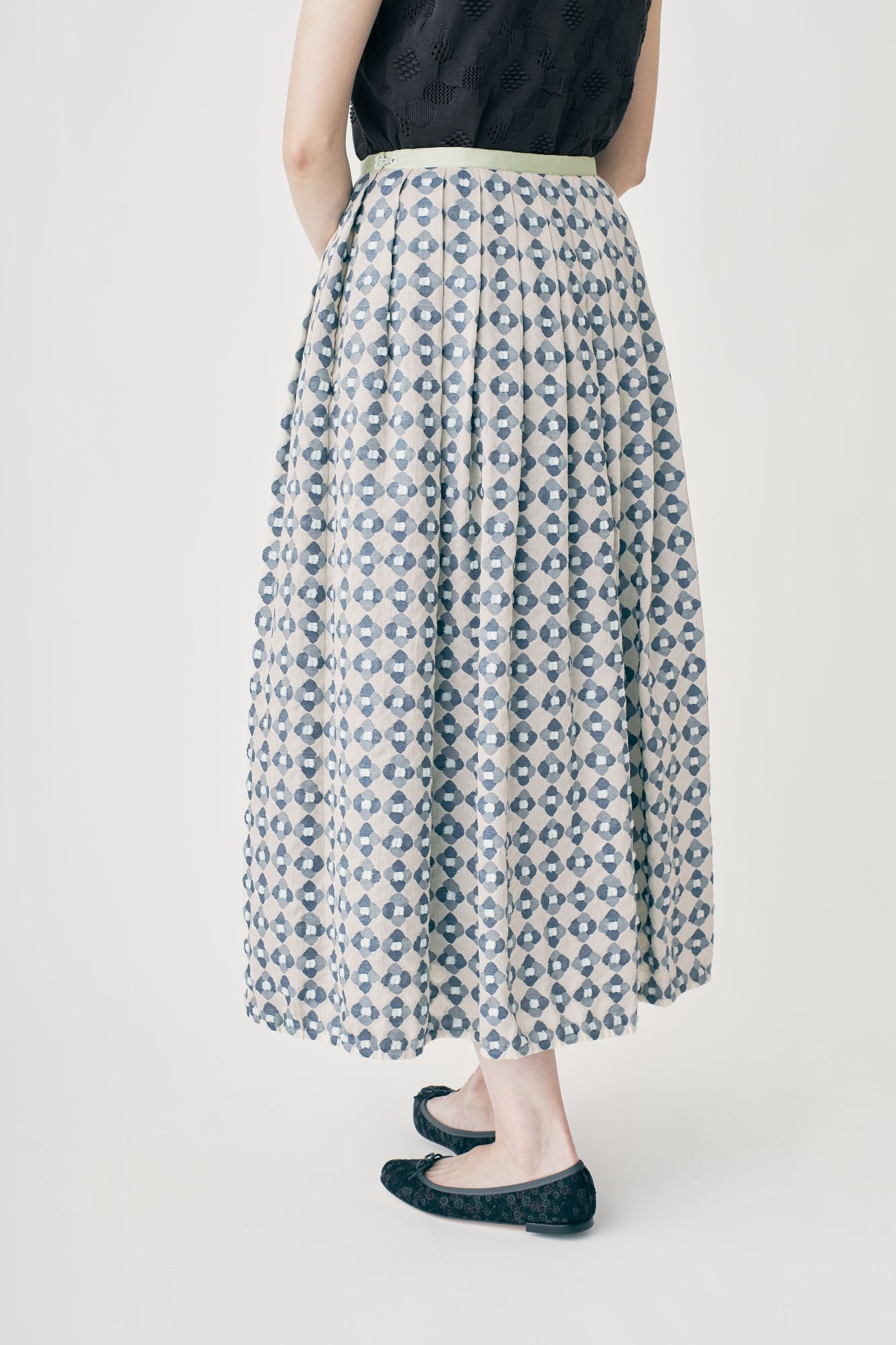 新品 定価以下 mina perhonen kukka kakku スカート kukka kakku タックスカート - minä perhonen