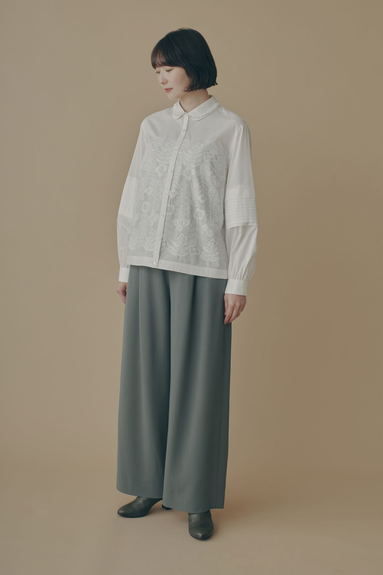 swing garden ブラウス - minä perhonen