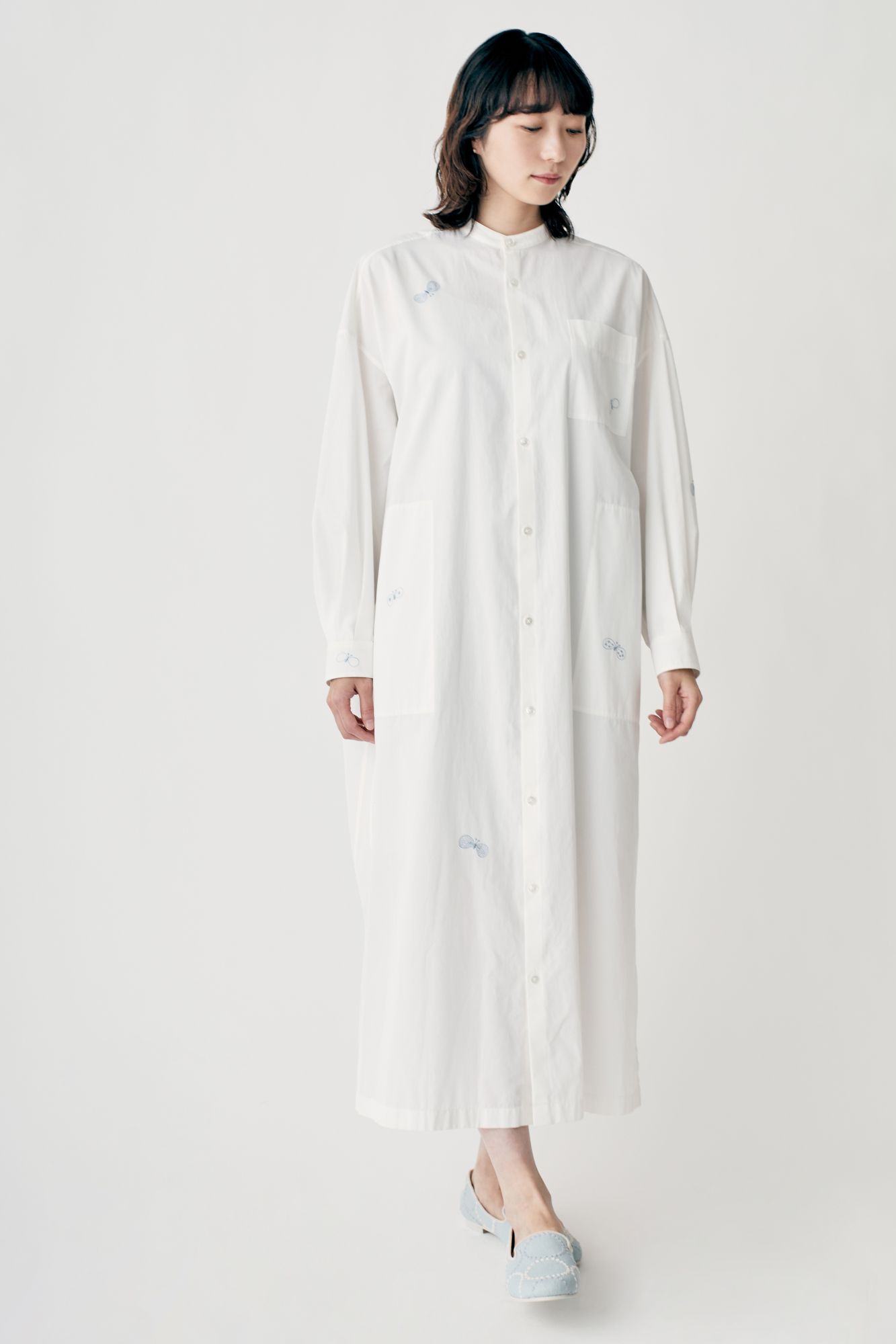 choucho シャツドレス - minä perhonen