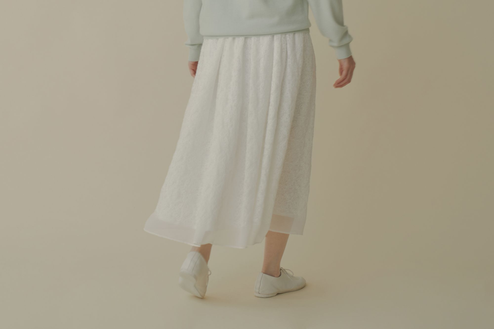 2023-24A/W ミナペルホネン flair ギャザースカート 2023-24A/W ミナペルホネン flair ギャザースカート 2023-24A/W ミナ