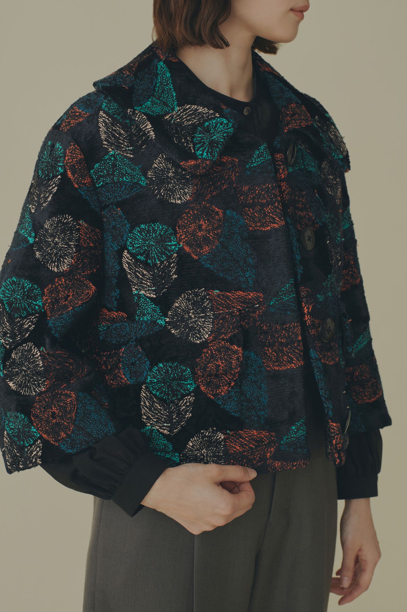 hana no mi ショートジャケット - minä perhonen