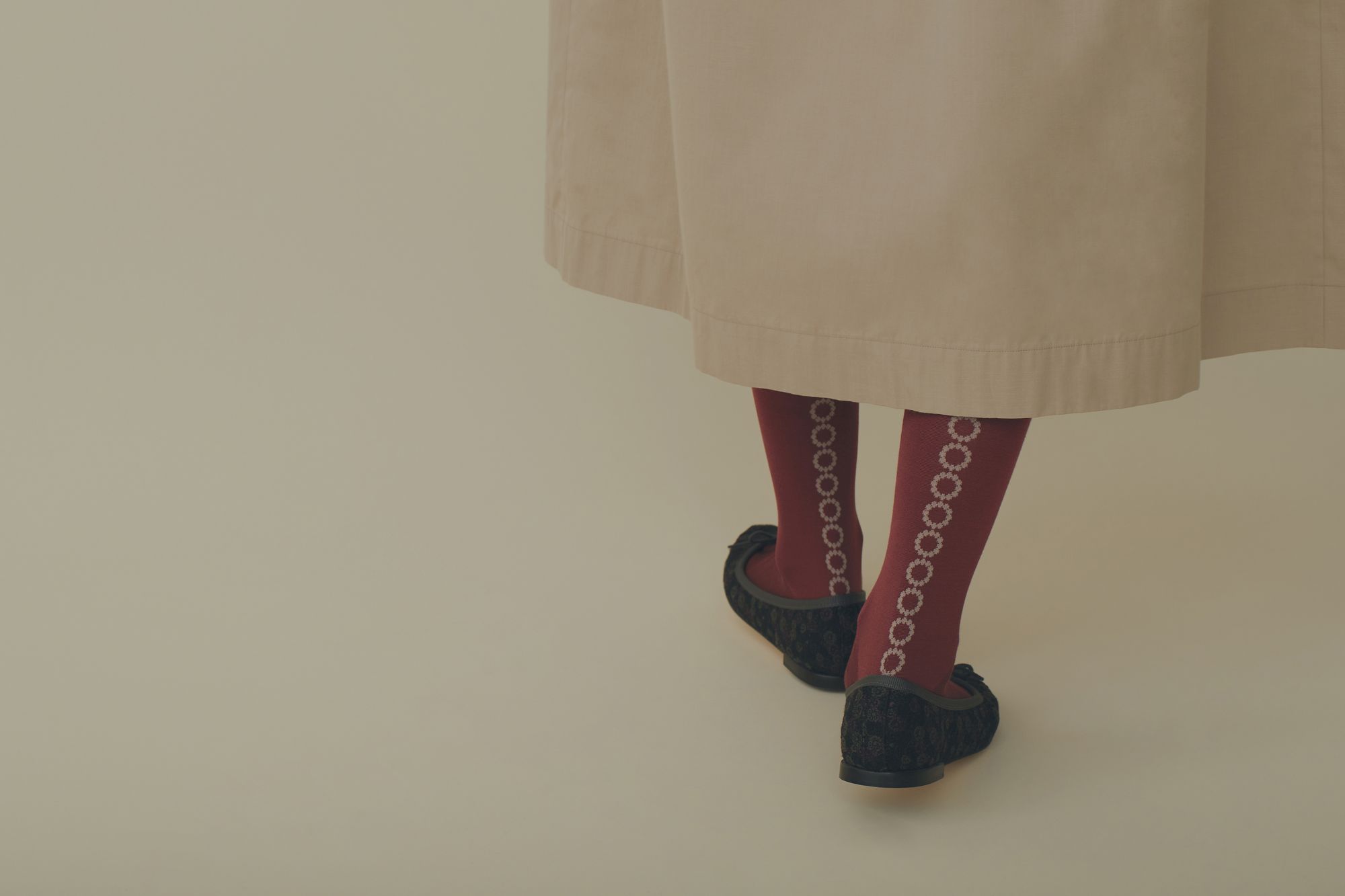 【新品】ミナペルホネンtambourineソックス＆ハイソックス tambourine ハイソックス - minä perhonen