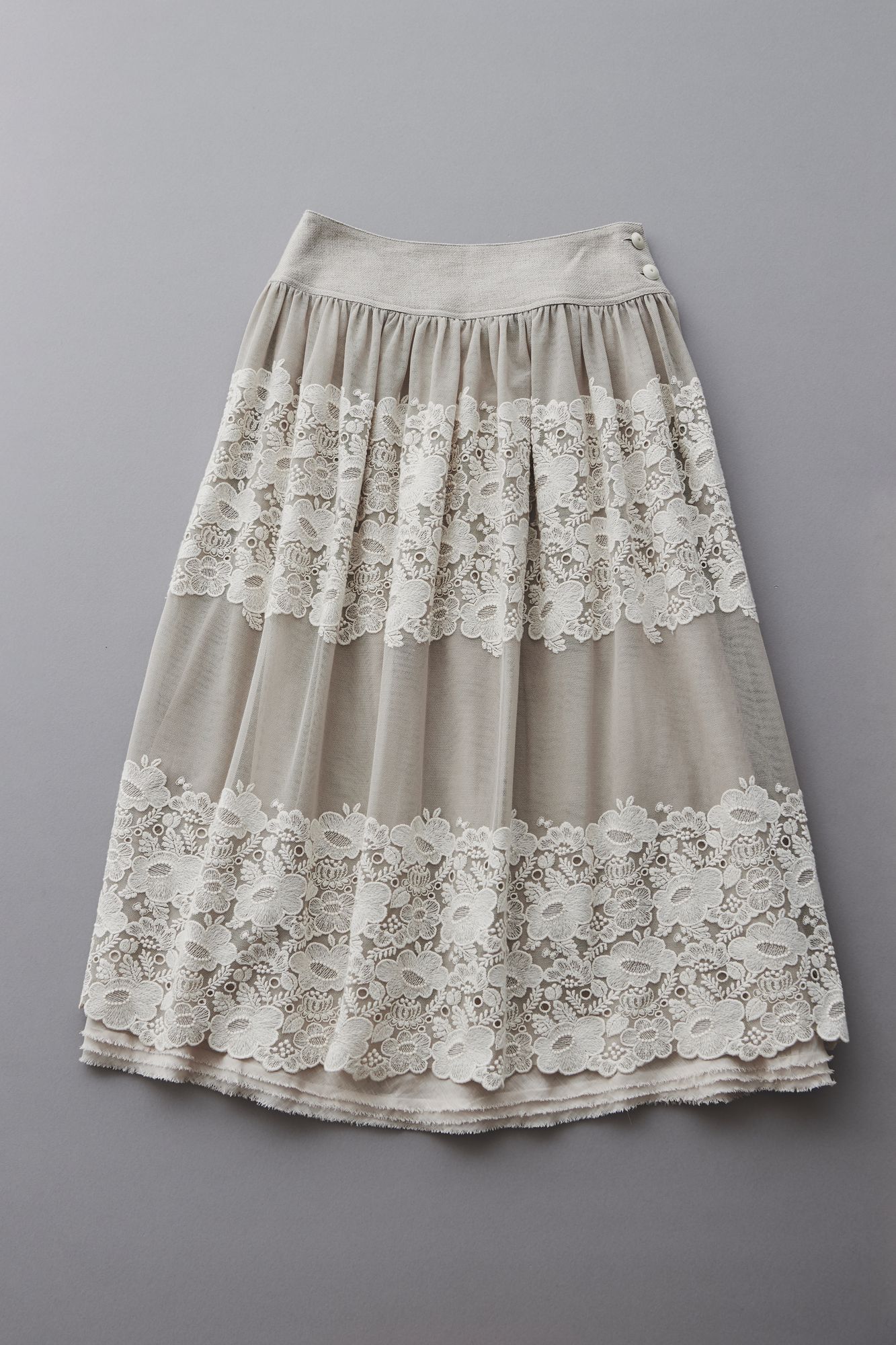 smile flower チュールスカート - minä perhonen