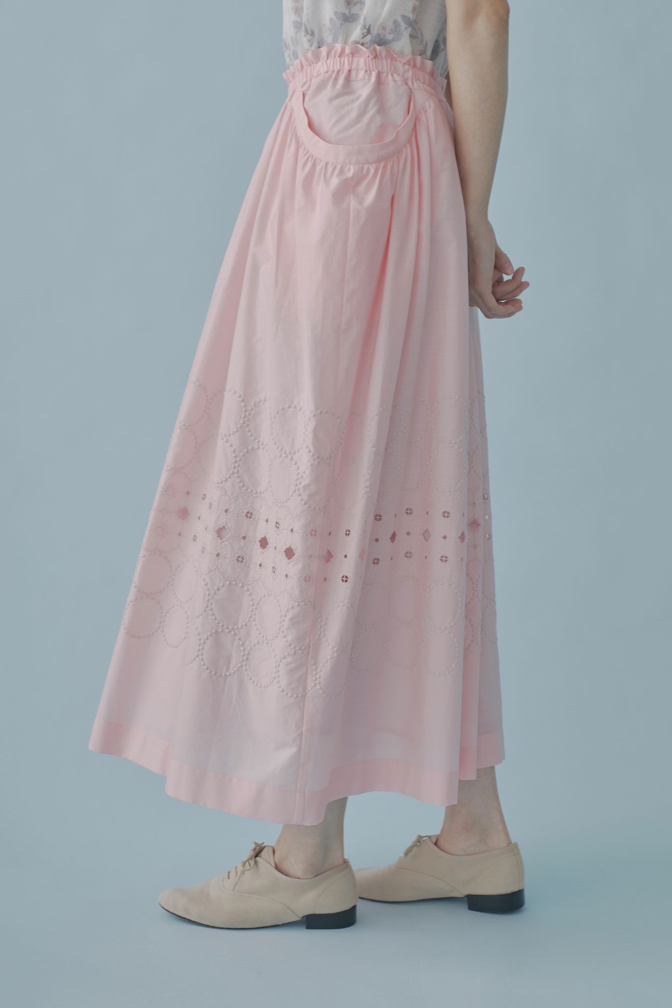 anemone × tambourine ギャザースカート - minä perhonen