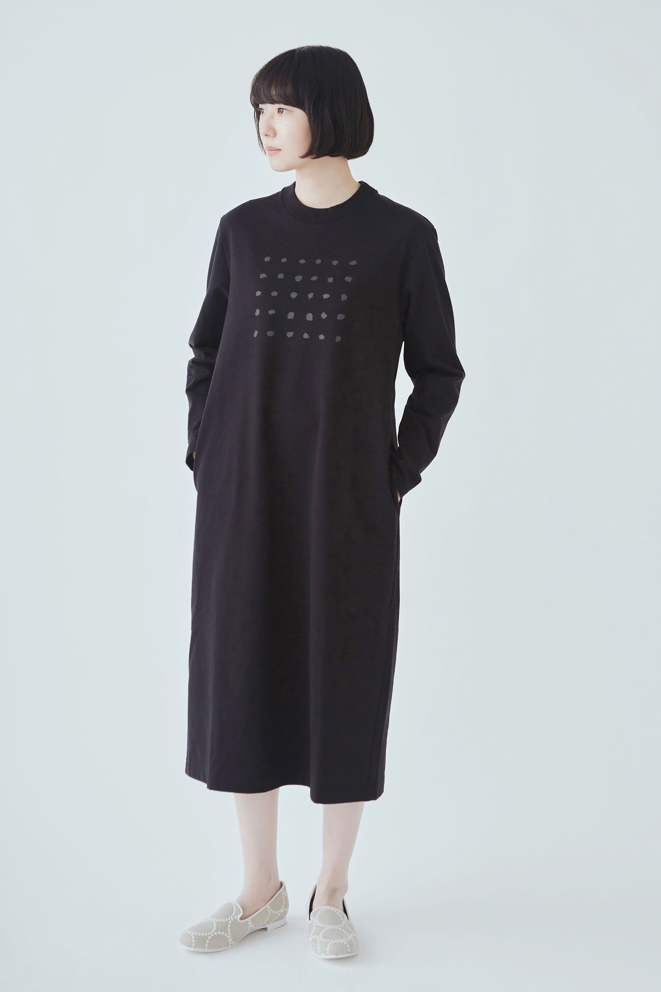 ミナペルホネン カットソードレス multiple dot カットソードレス - minä perhonen