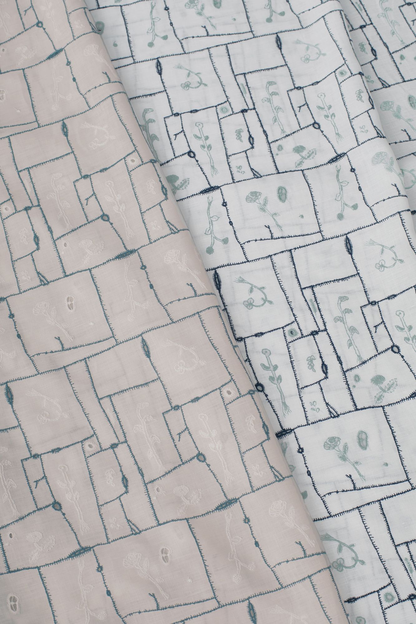 garden patchwork ファブリック - minä perhonen