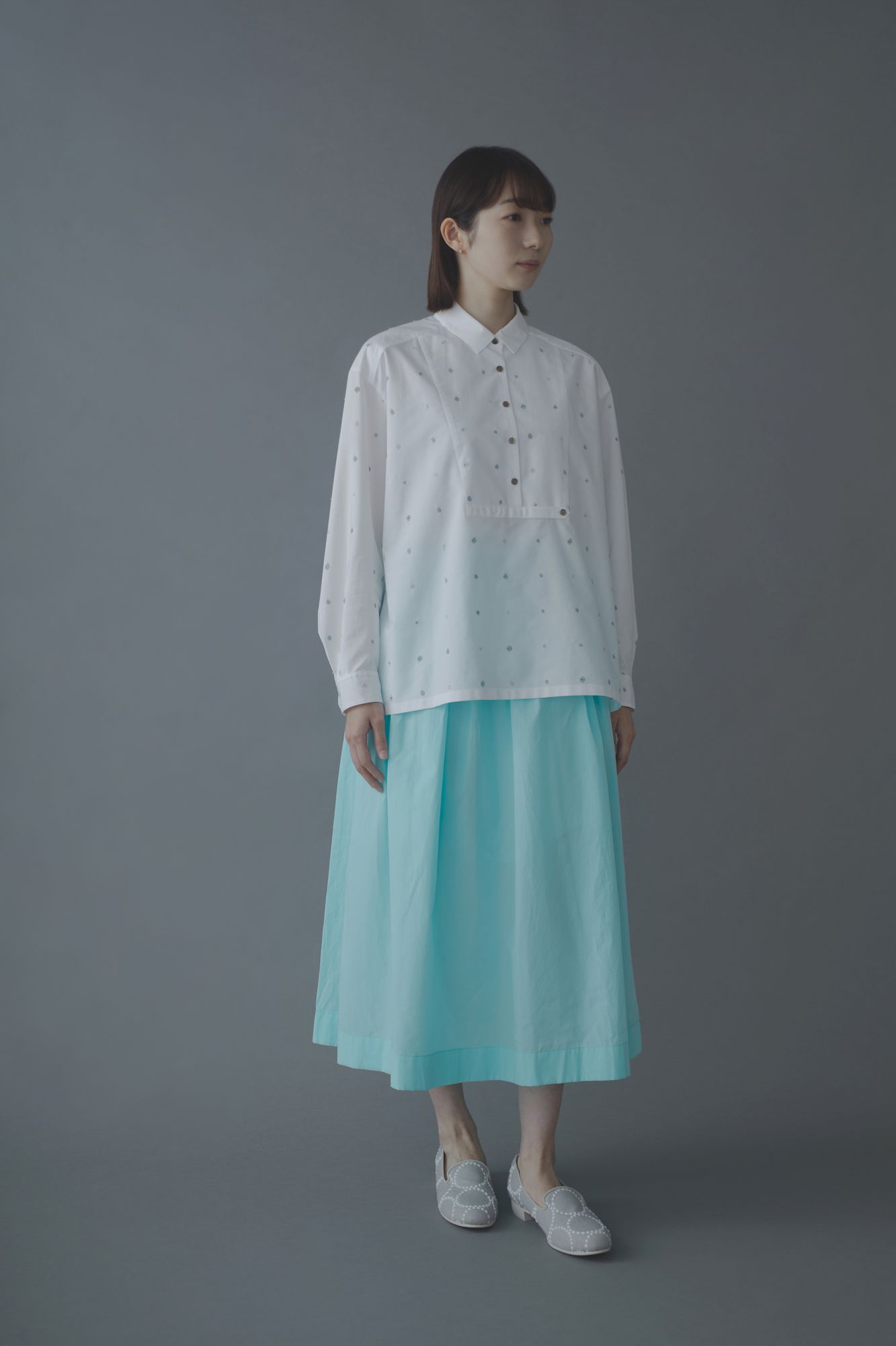 nuppu ロングスリーブブラウス - minä perhonen