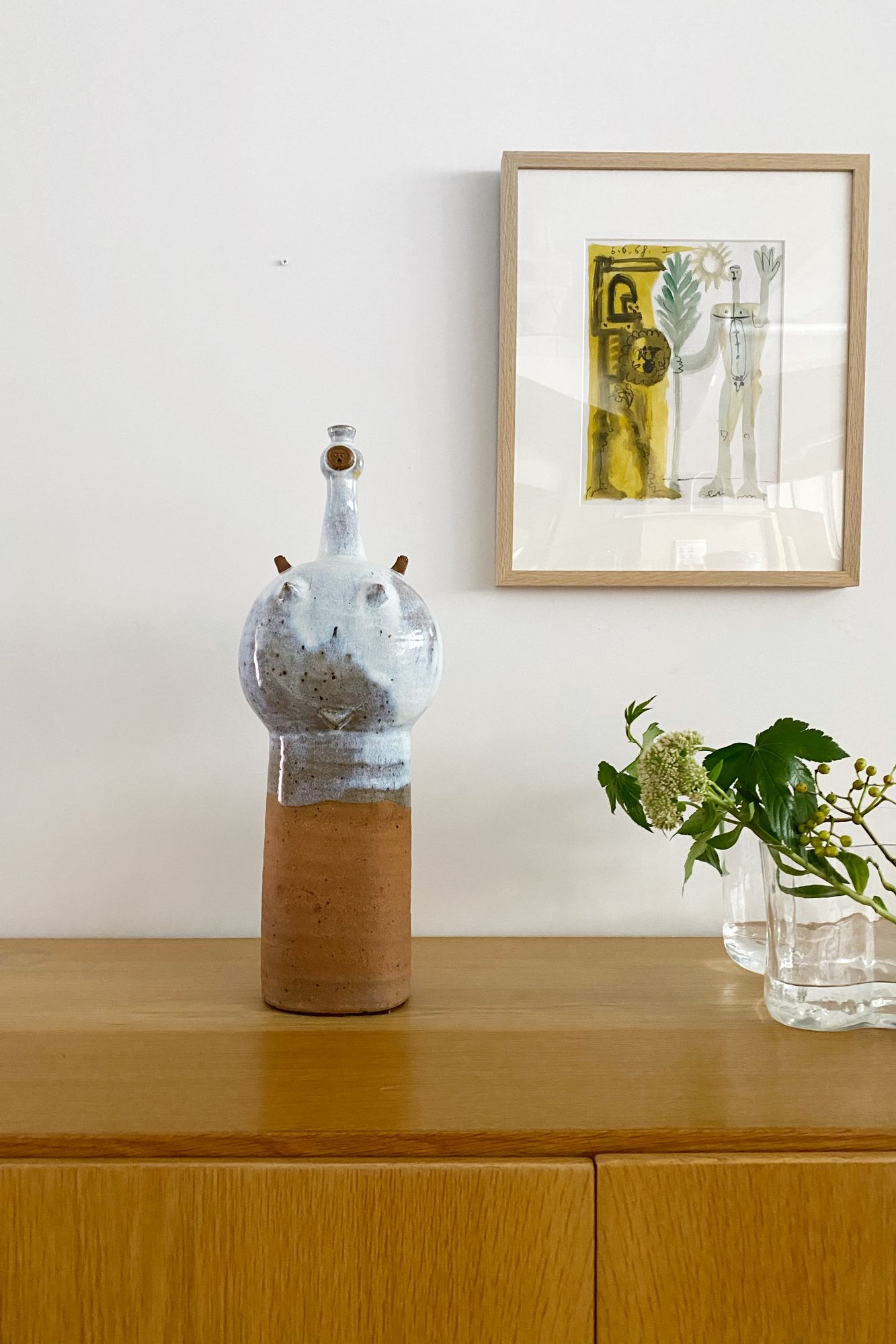 Finn Lyngaard フィン・リンガード 北欧 ガラス 花瓶 デンマーク Ceramic Vase / Object Finn Lynggaard - minä perhonen