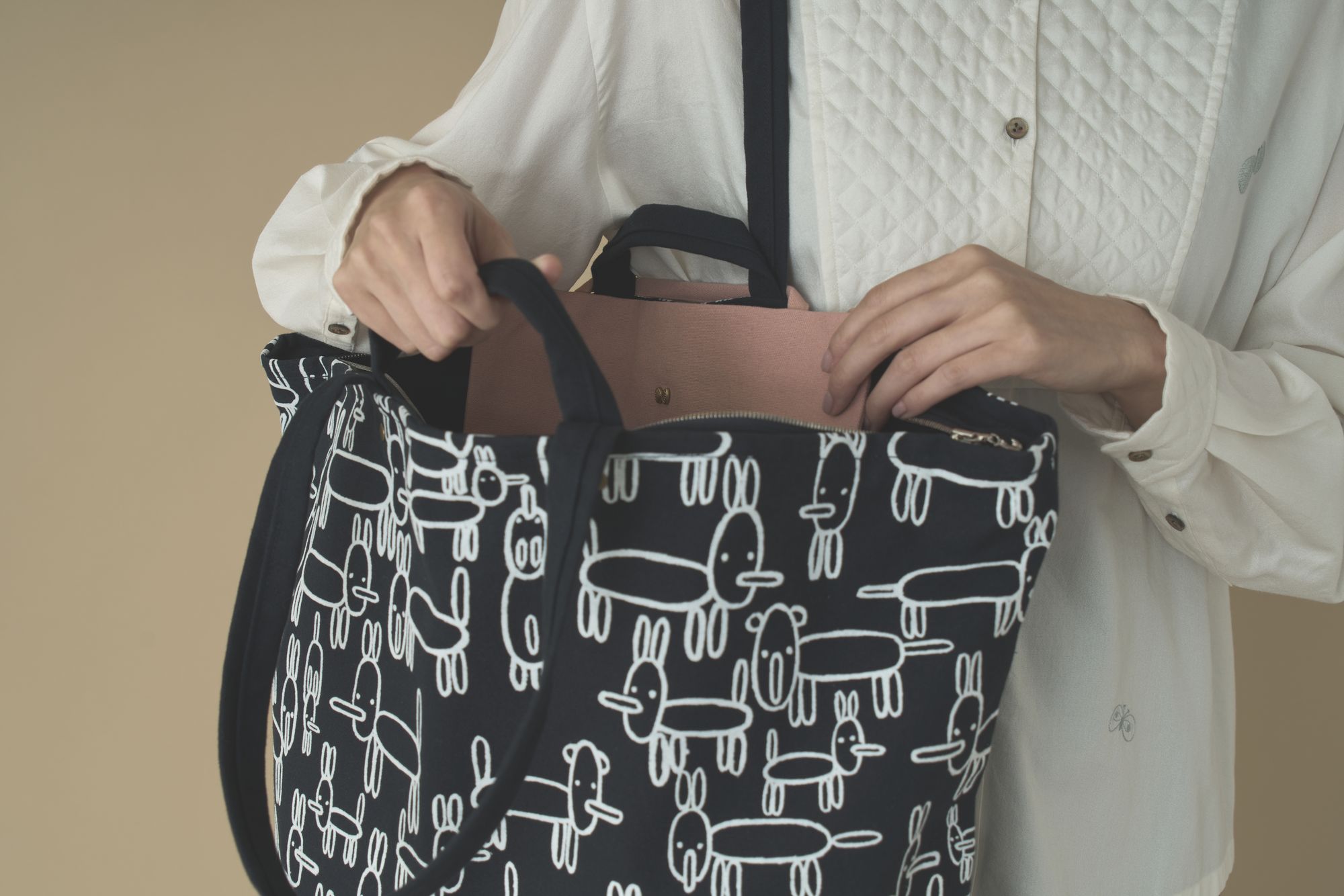 【ぷぴ太郎様】mina perhonen pinotバッグ supouchセット supouch - minä perhonen