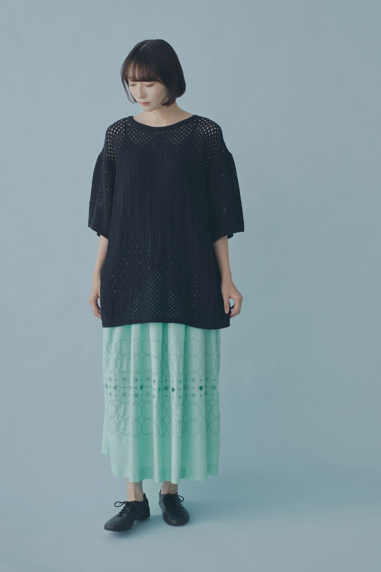 anemone × tambourine ギャザースカート - minä perhonen