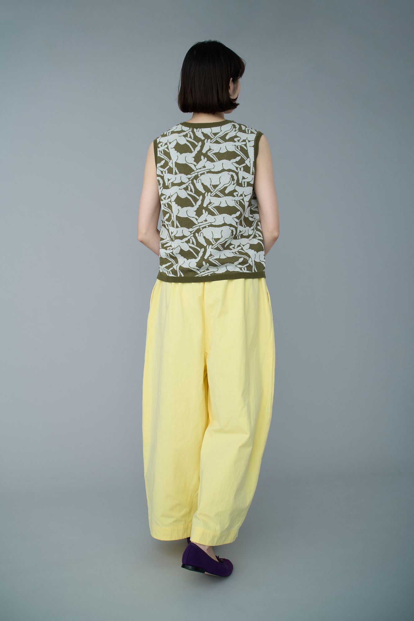 harbor クロップドパンツ - minä perhonen