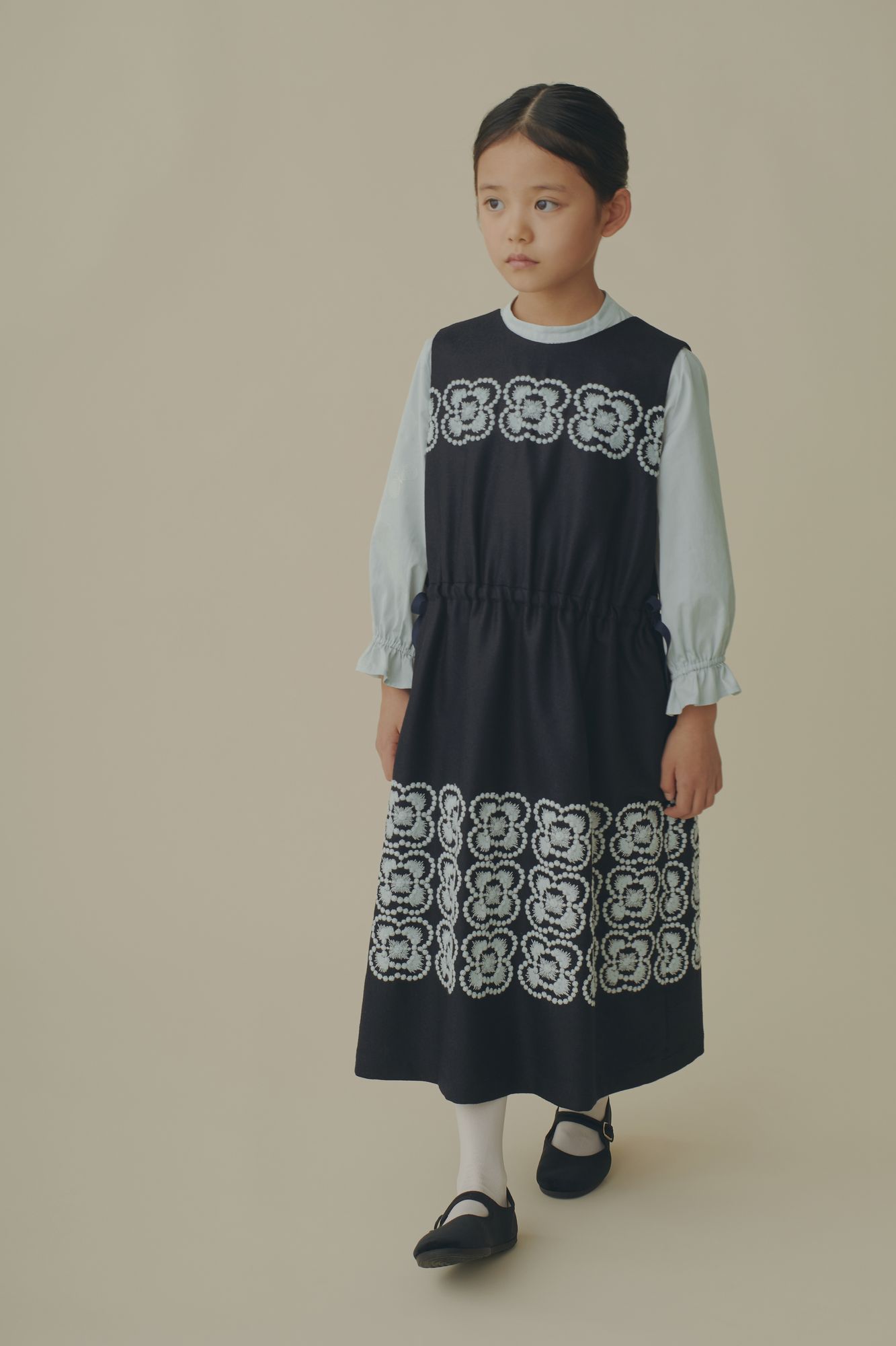 【専用】mina perhonen flowerbed　ノースリーブワンピース blumen ノースリーブドレス - minä perhonen