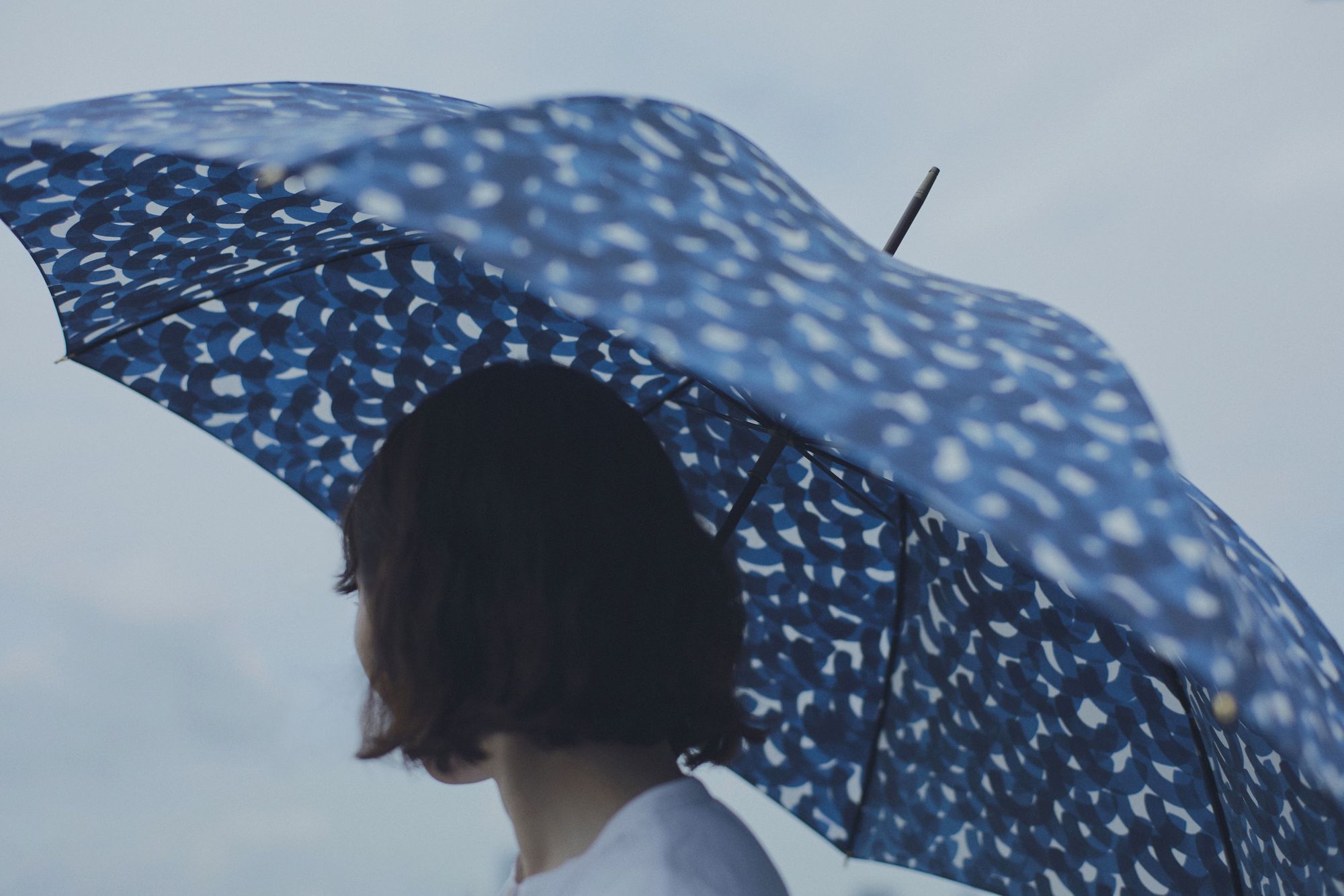 ★完成品★ミナペルホネン　アネモネ日傘（耳なしタイプ） 雨の日アイテム、neutraali新作発売のお知らせ。5月3日～ - minä