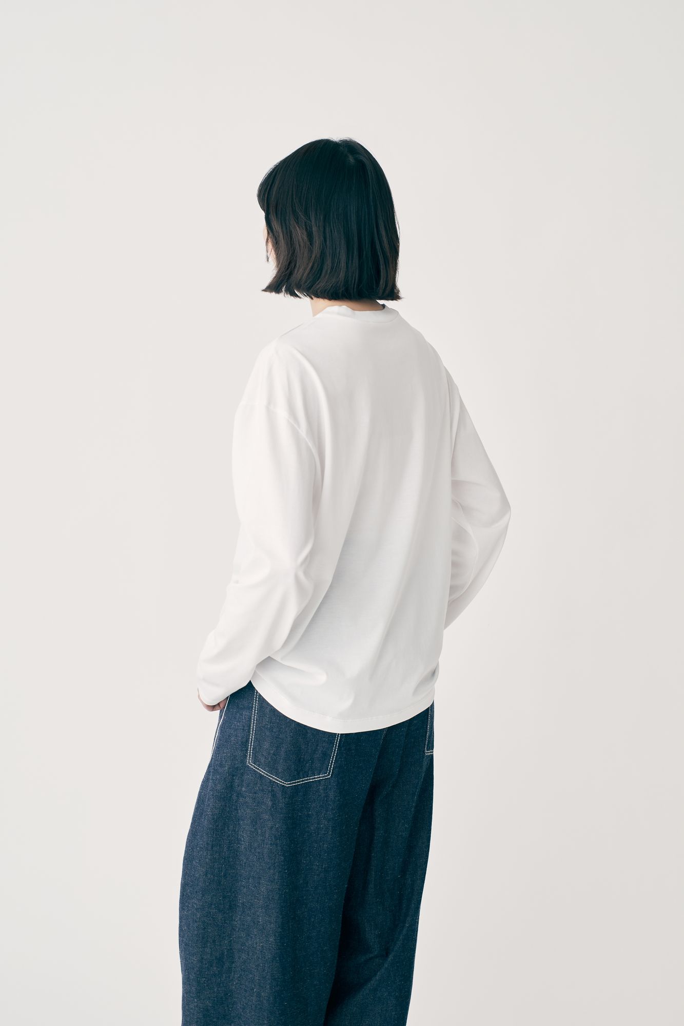 respiration ロングスリーブカットソー - minä perhonen