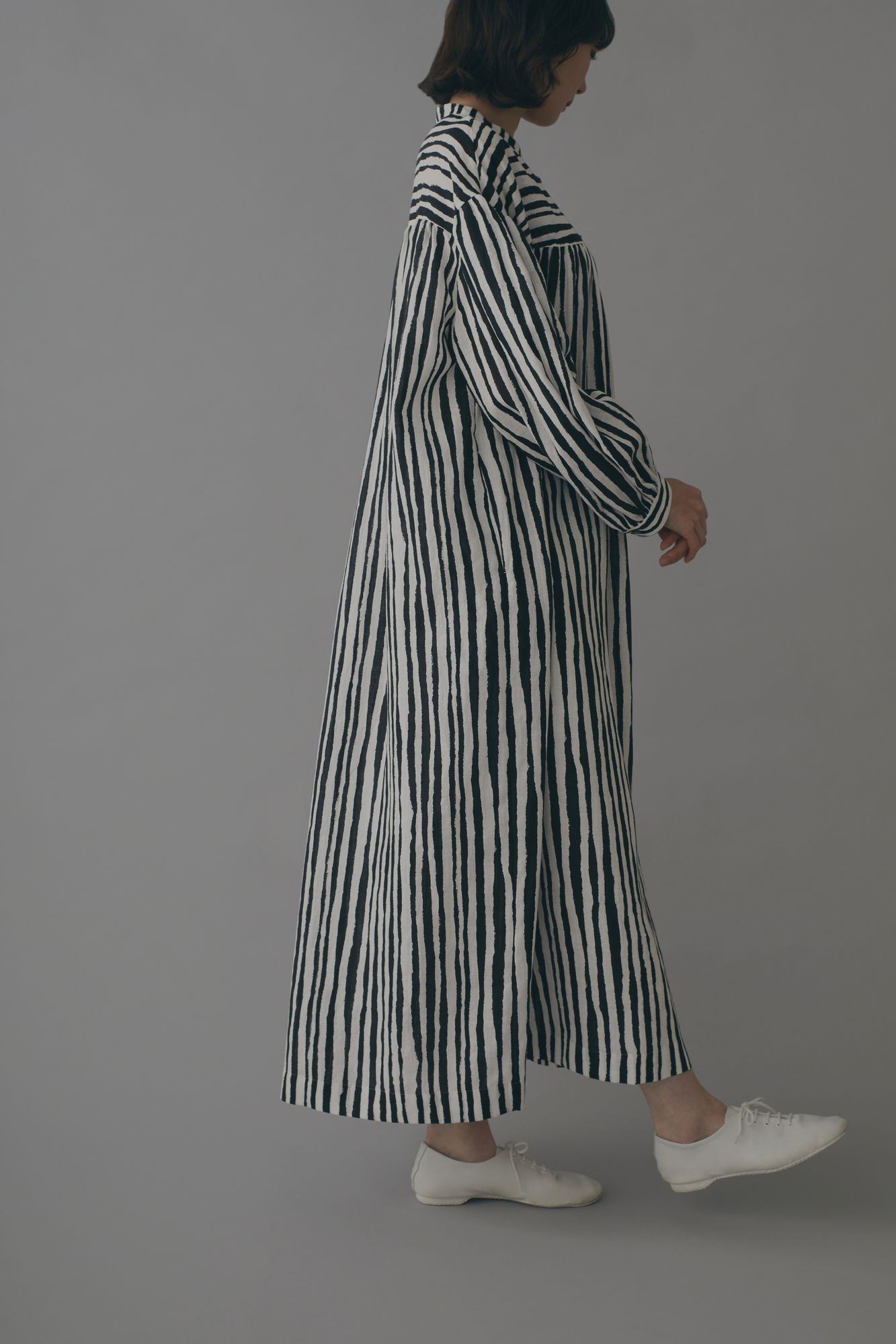 IS NO BAMBOO HERE ギャザードレス - minä perhonen