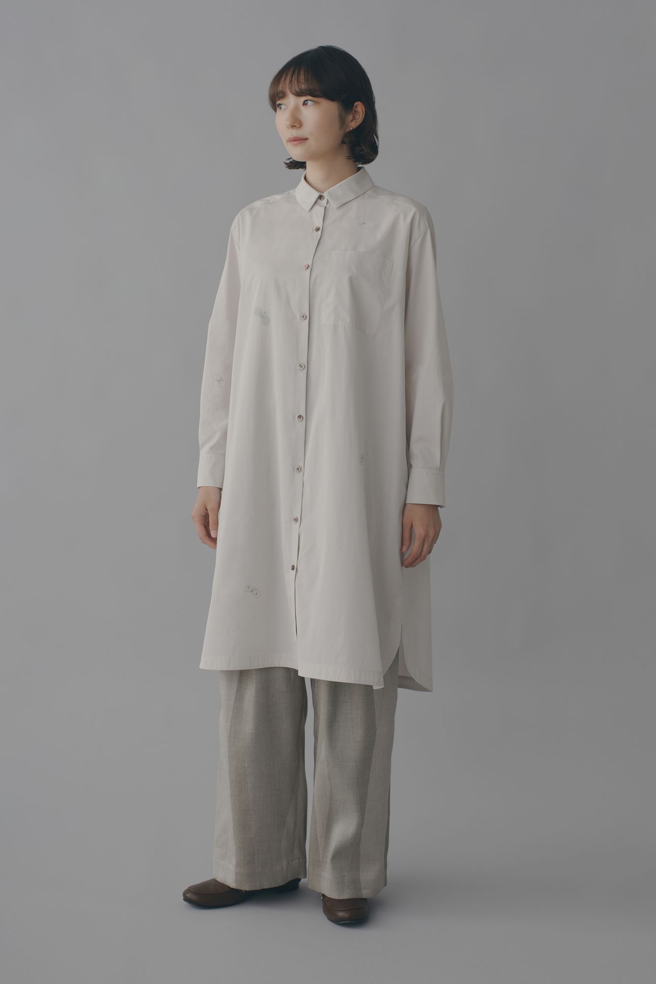 choucho ロングブラウス - minä perhonen