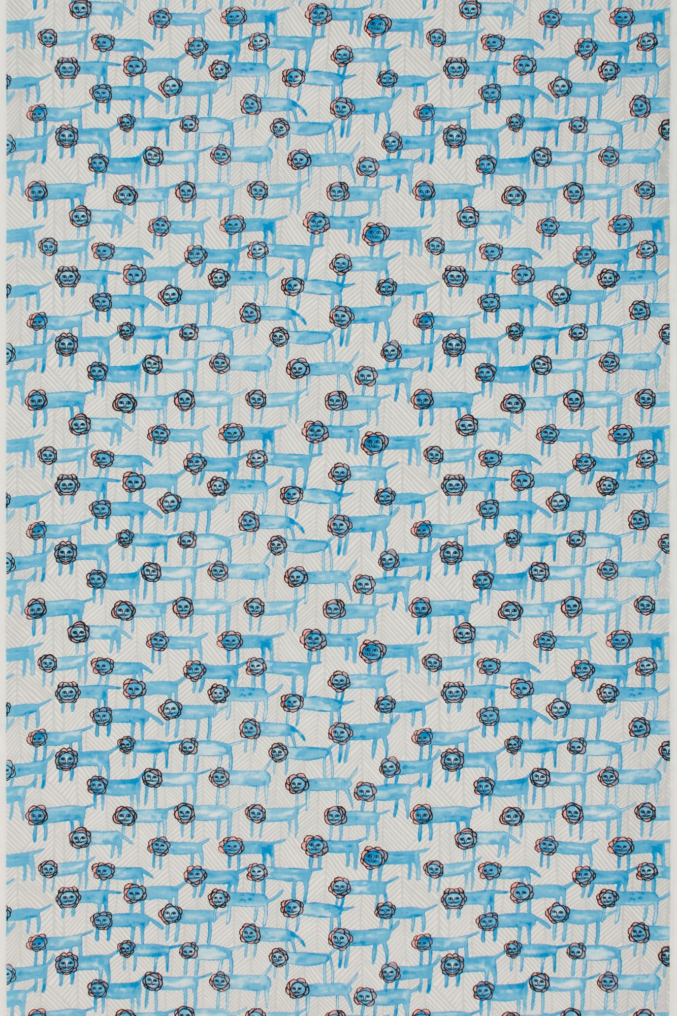 ミナペルホネン　スカート　ライオン　look グレー　ギャザー　綿　シルク look ファブリック - minä perhonen