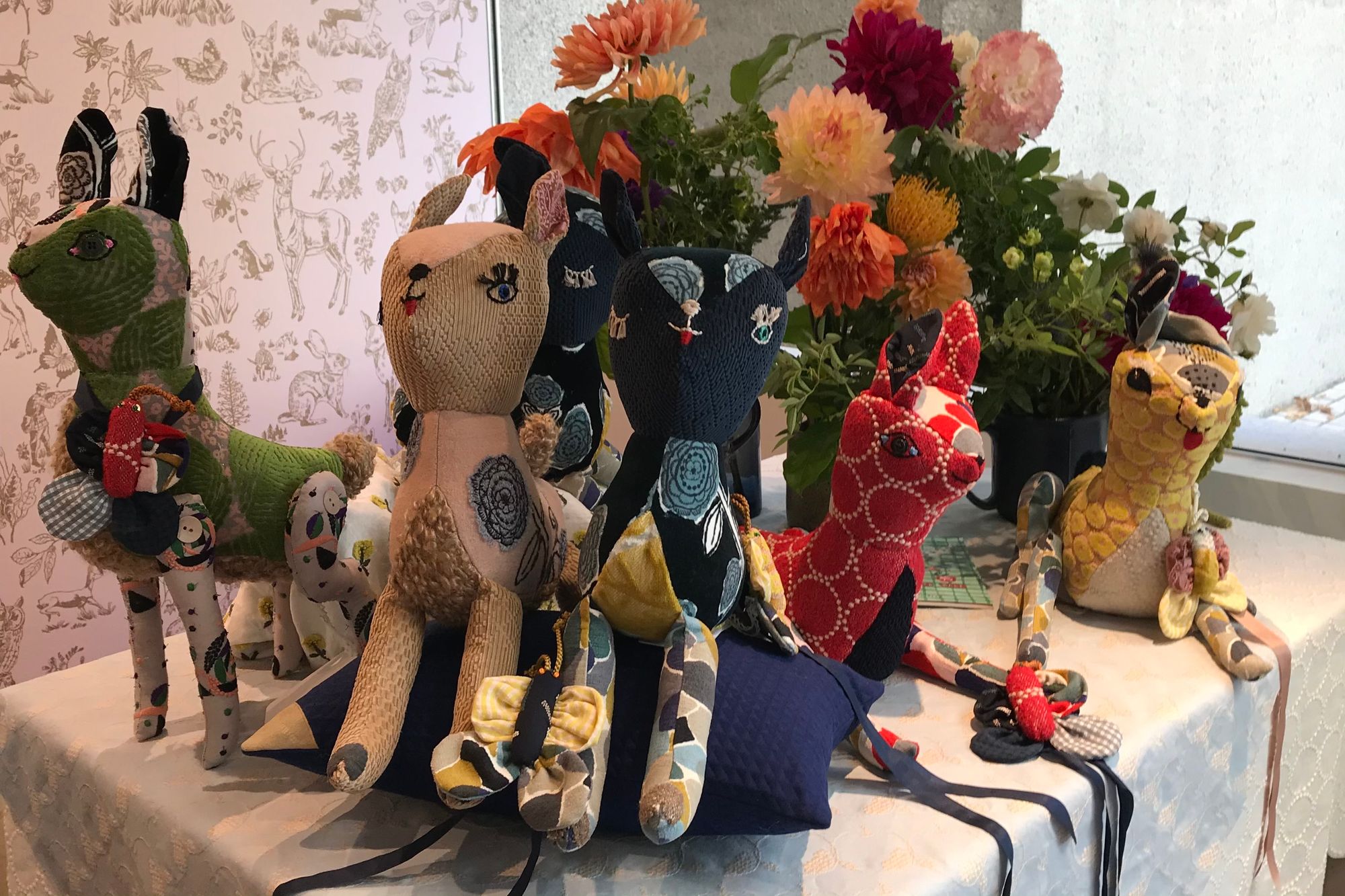 minä perhonen × Nathalie Lété『Animal dolls』“POMPON” - minä