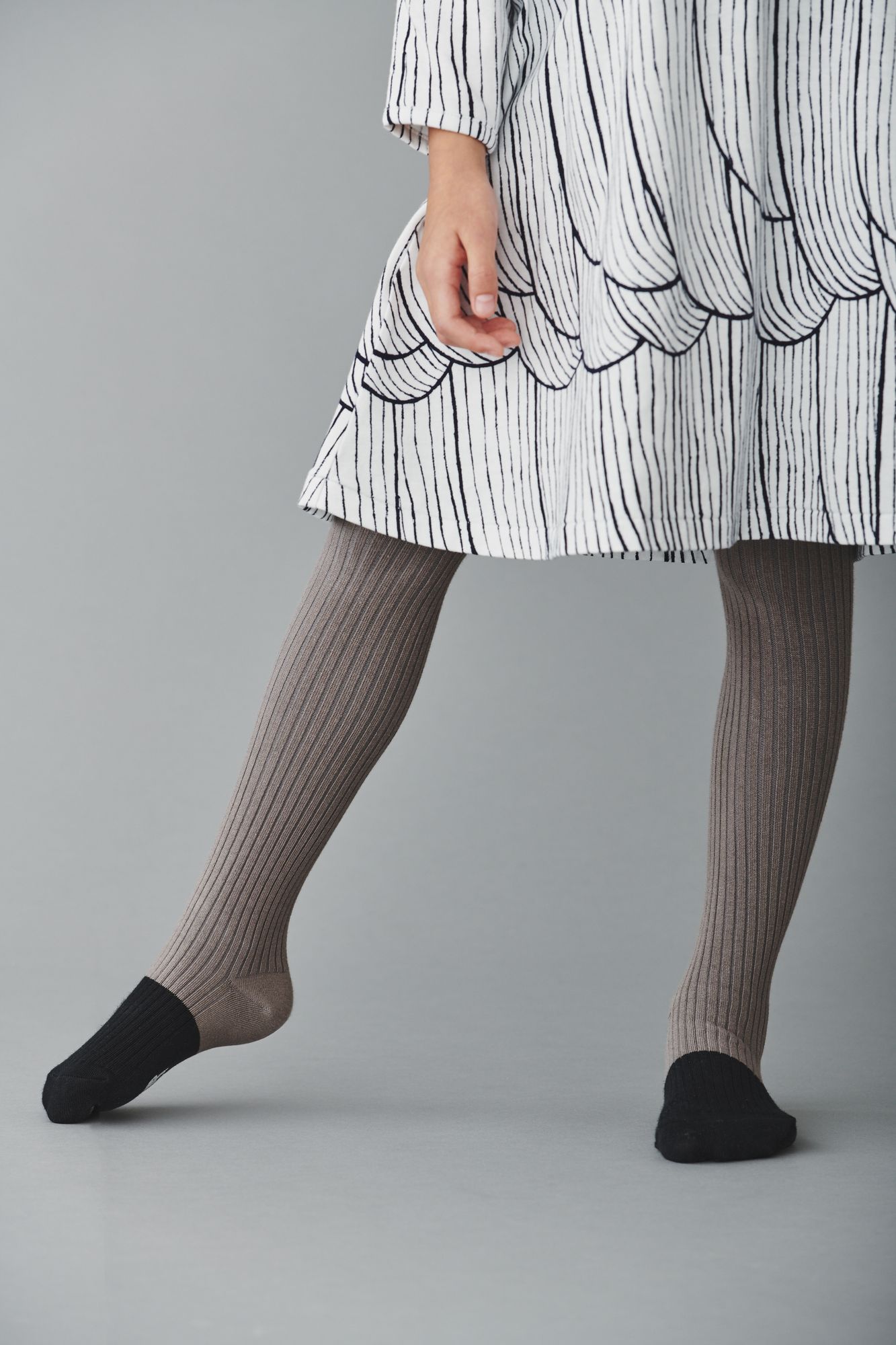 mina perhonen marguerite タイツ light gray pointe タイツ - minä perhonen