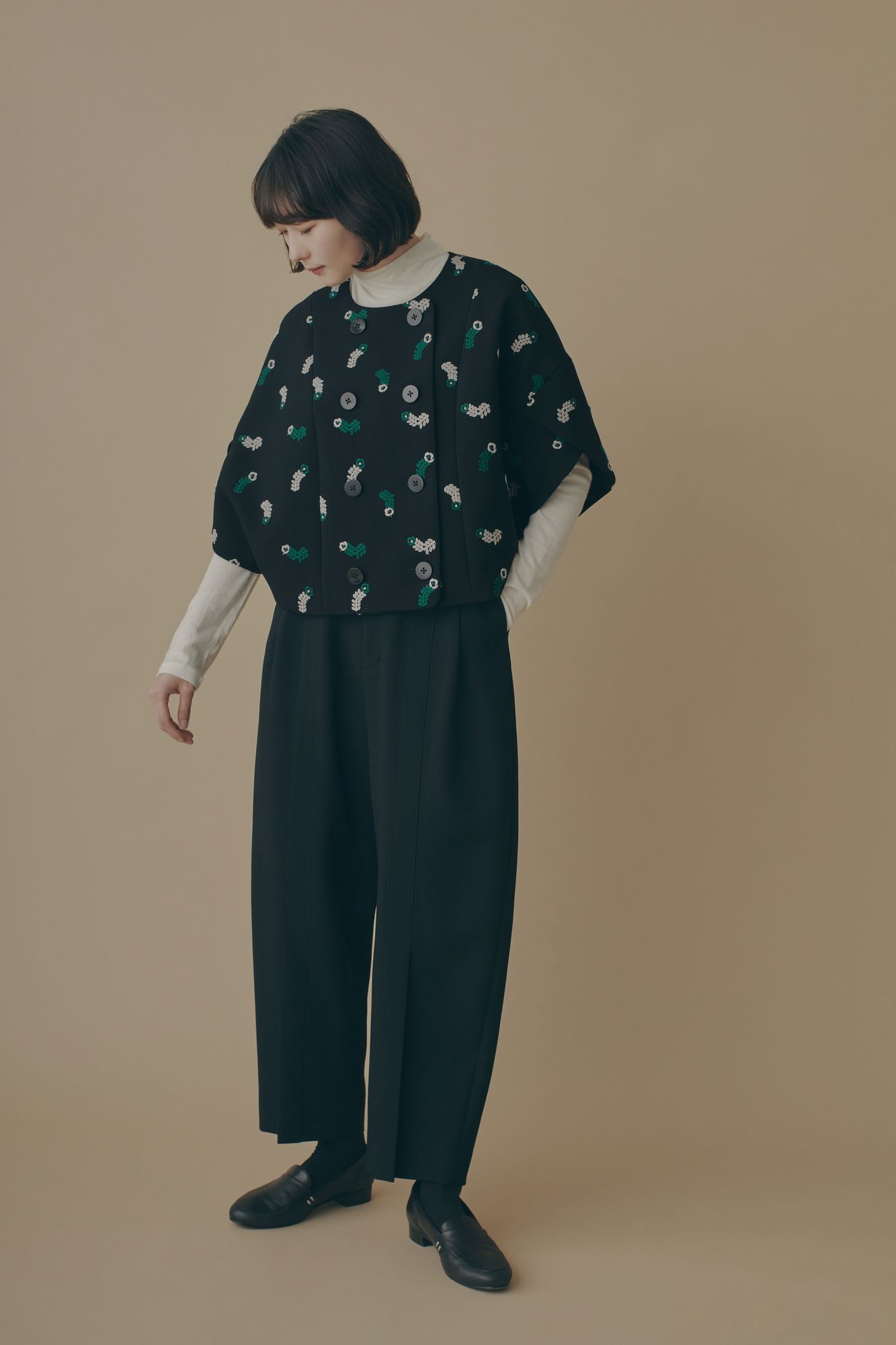 petal feather ショートジャケット - minä perhonen