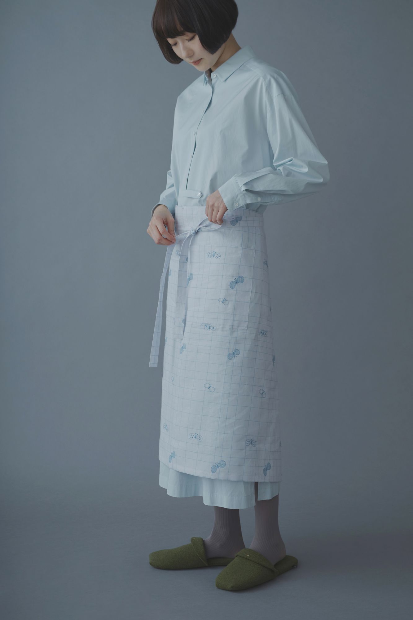 making for APRON - minä perhonen