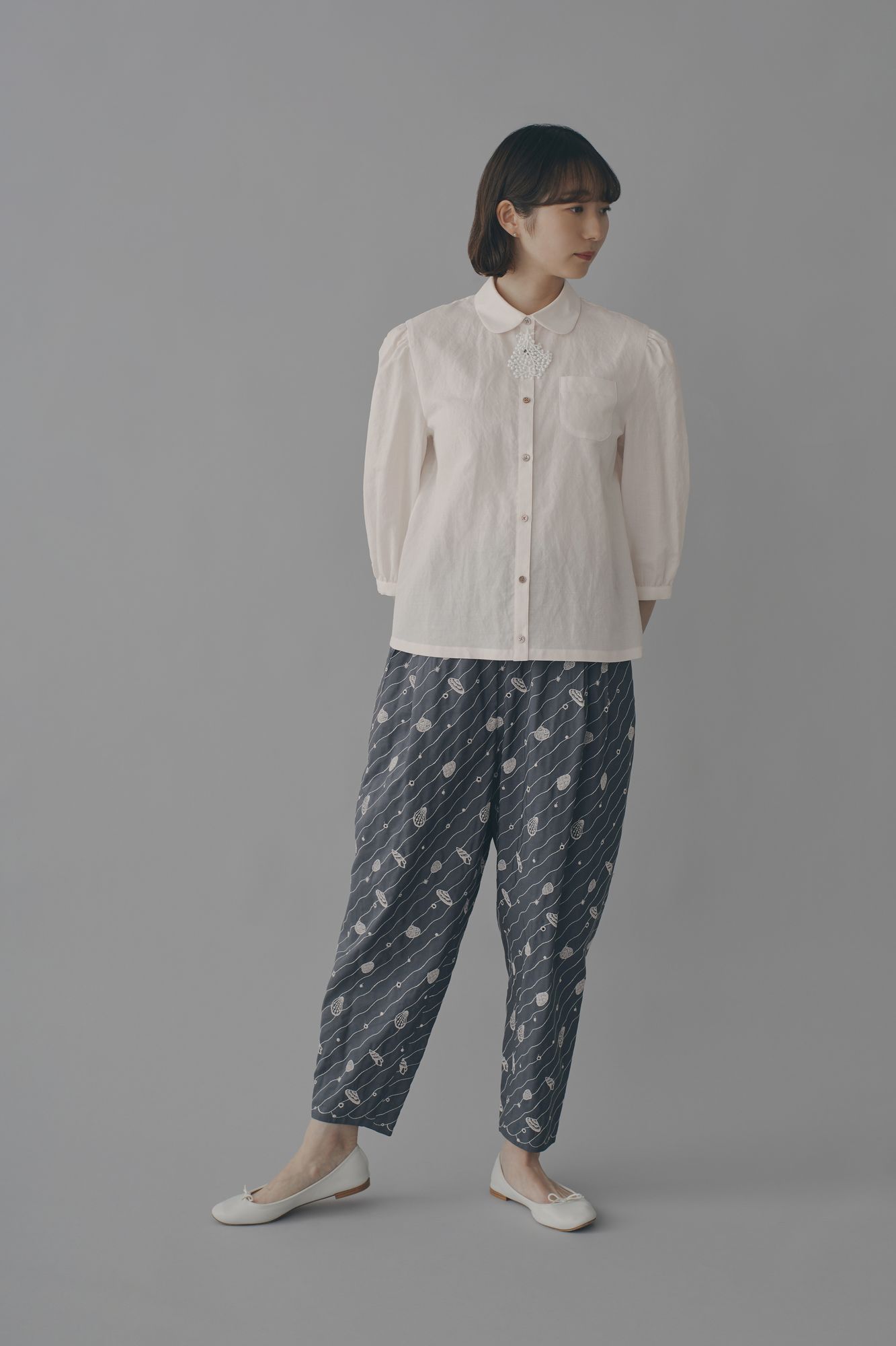 ristikko ブラウス - minä perhonen