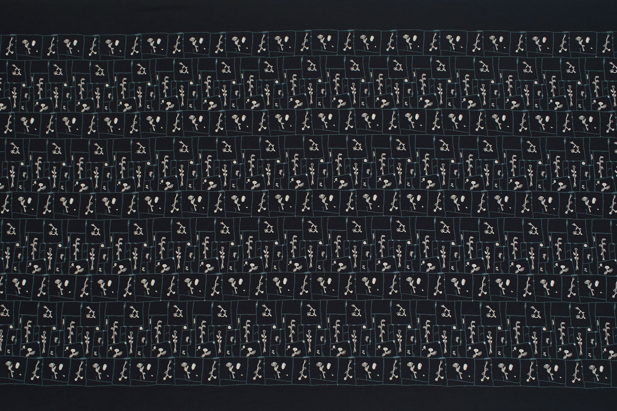 garden patchwork ファブリック - minä perhonen