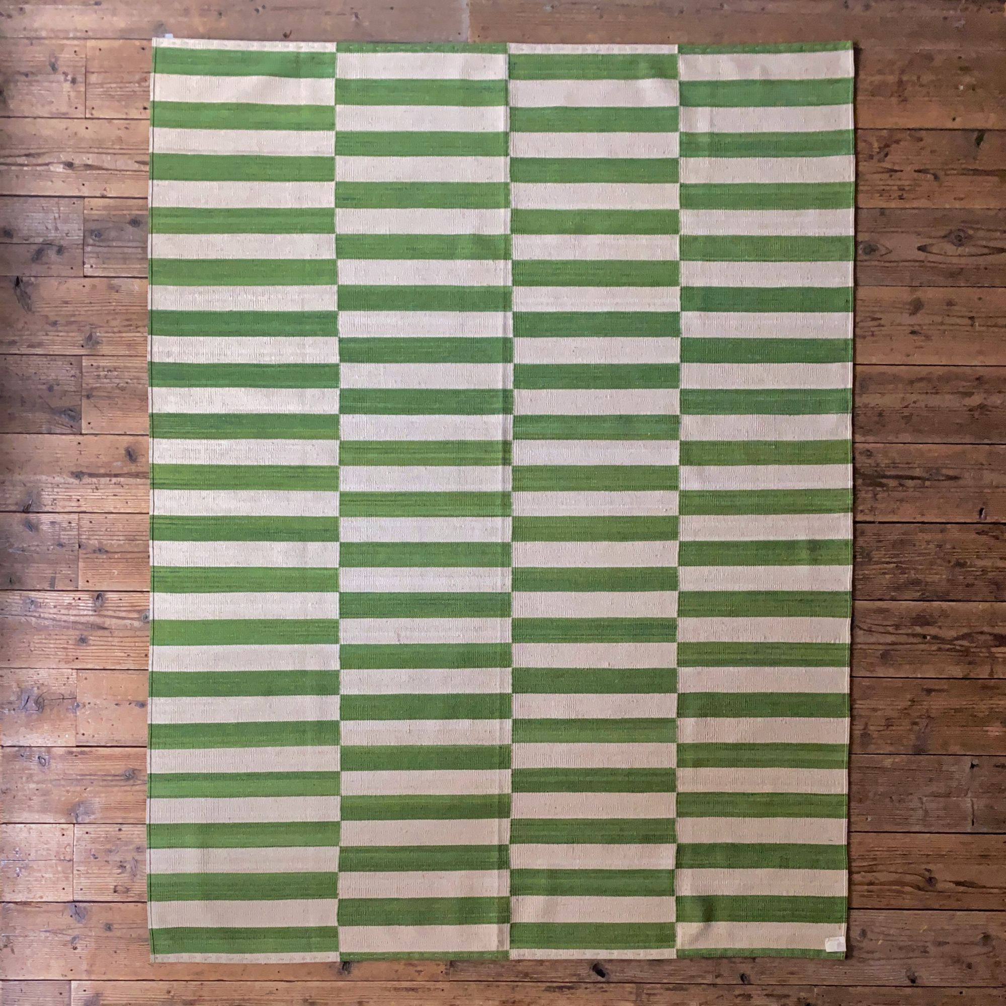 Kelim Rug Green Pattern - minä perhonen