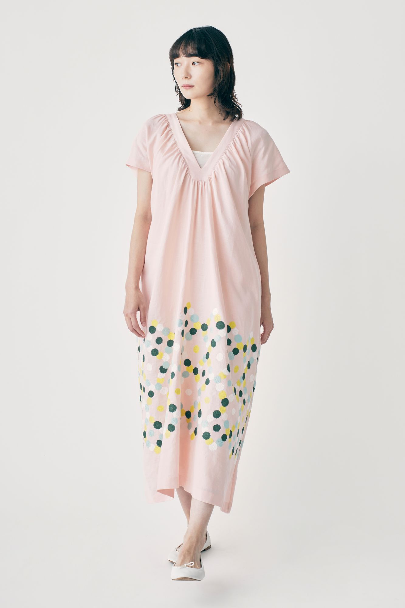 新品 ミナペルホネンlueur ドレス　40 lueur ドレス - minä perhonen