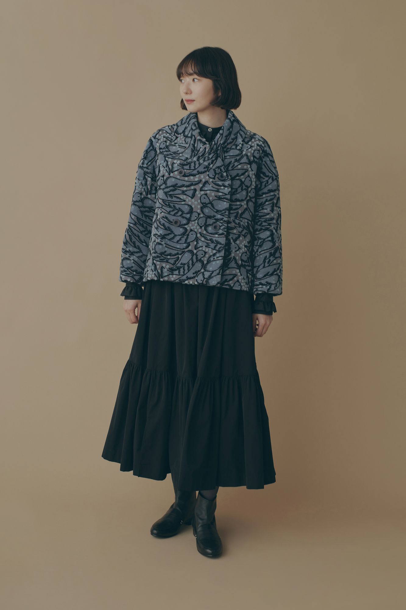 ミナペルホネン　wind bird ジャケット wind bird ジャケット - minä perhonen