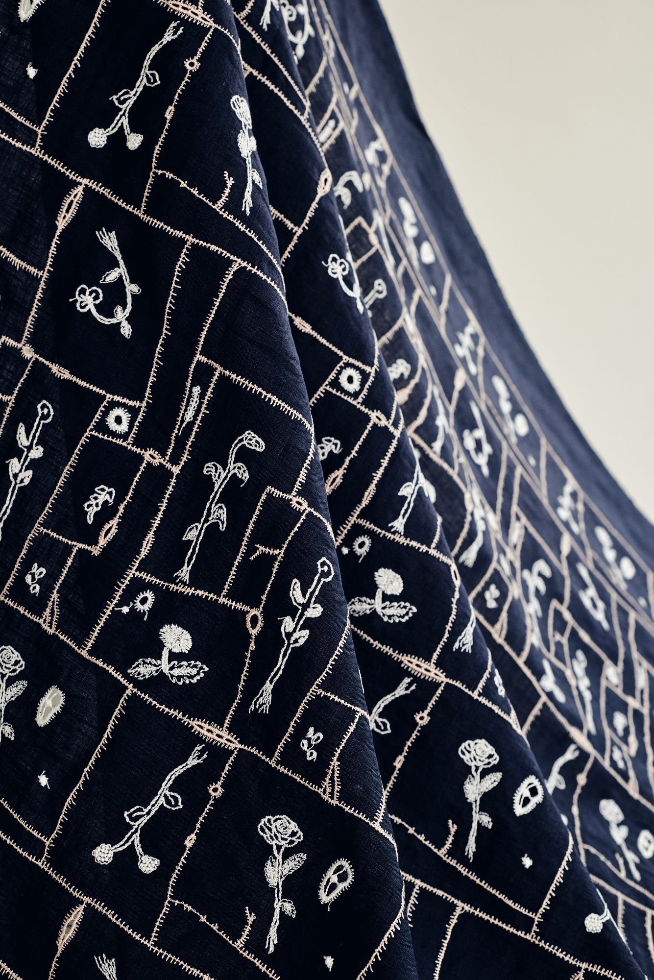 garden patchwork ファブリック - minä perhonen