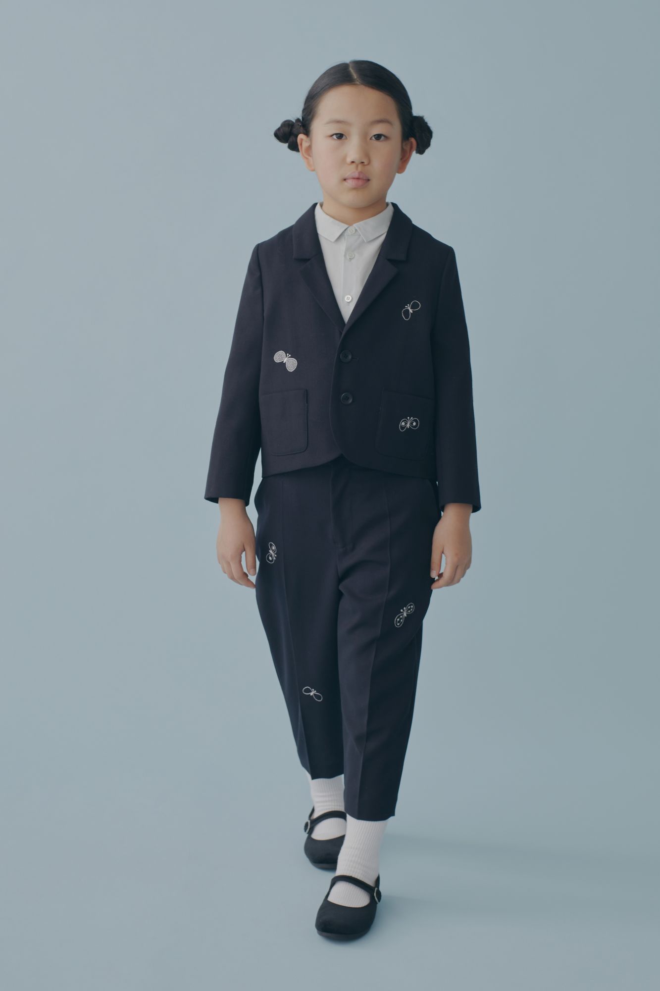 choucho センタープレスパンツ - minä perhonen