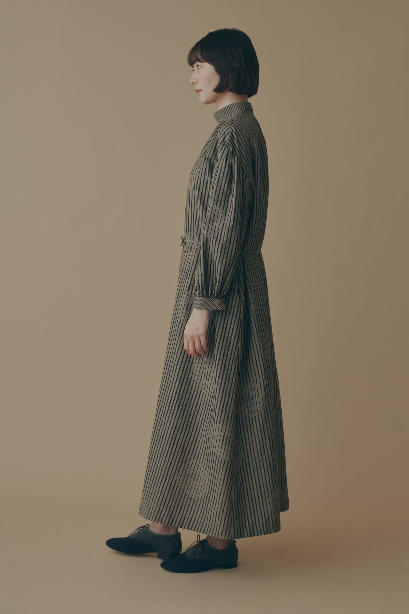 ミナペルホネン flower leap スタンドカラードレス black 38 ミナペルホネン flower leap スタンドカラードレス black 38 - メルカリ