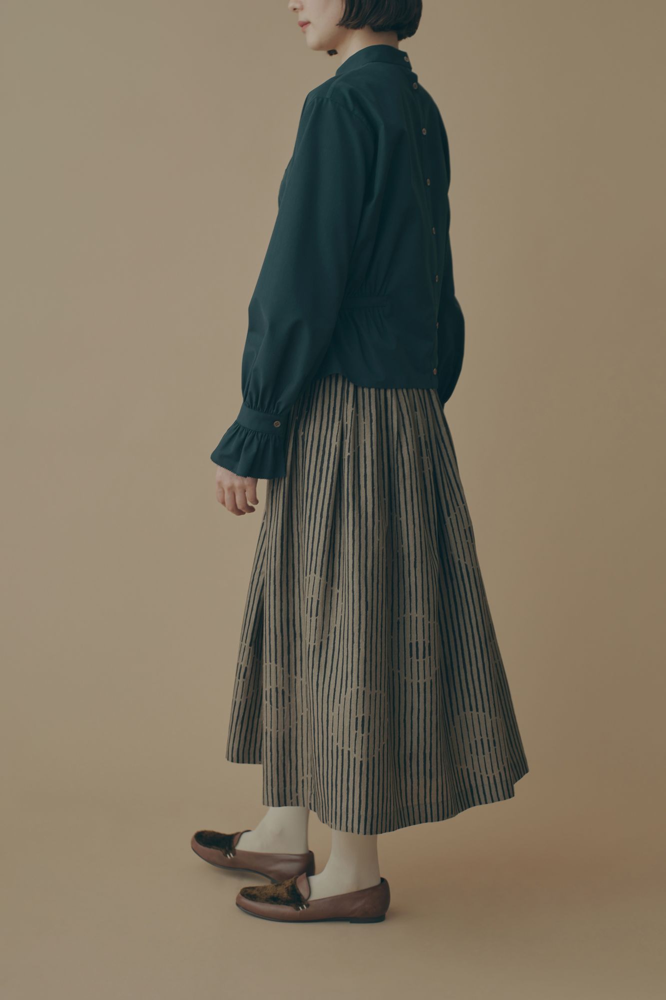 misty flower タックスカート - minä perhonen