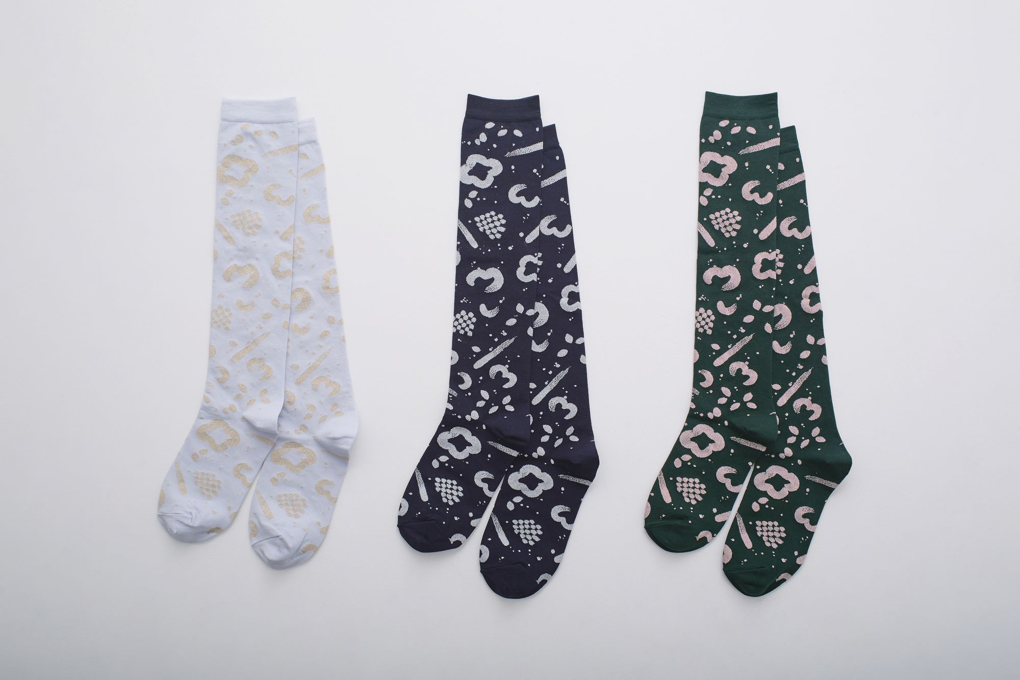 flower cosmo ハイソックス - minä perhonen