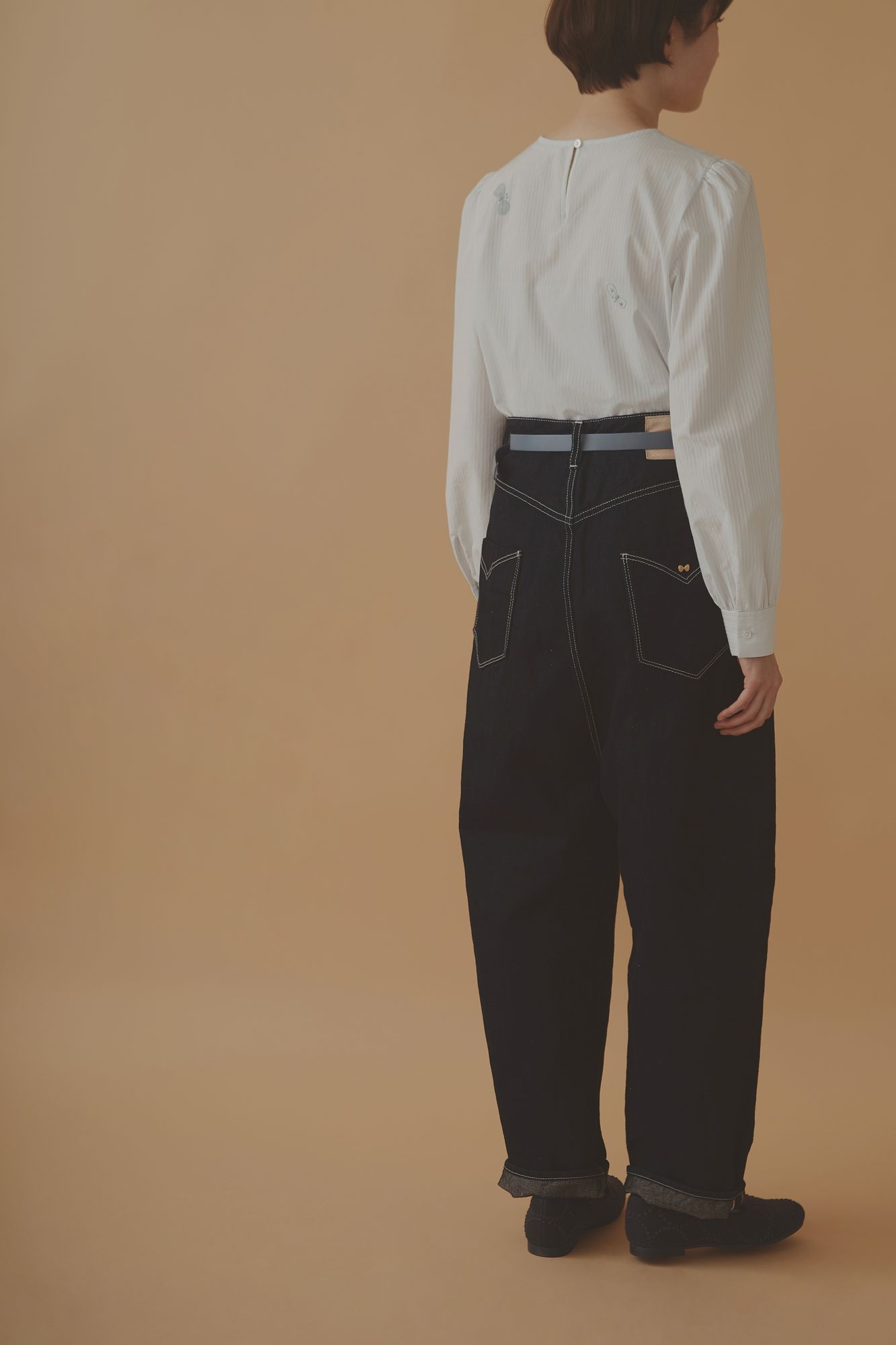 always テーパードデニム - minä perhonen