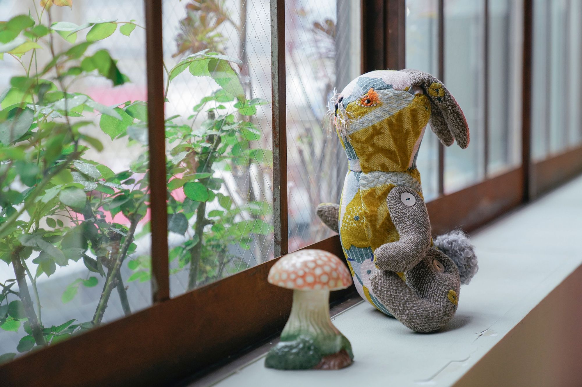 minä perhonen × Nathalie Lété うさぎ POMPON 北欧フィーカ｜minä perhonen｜ミナ ペルホネン x ナタリー