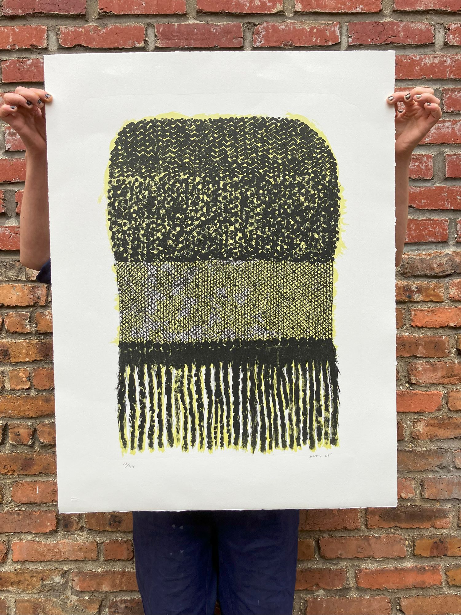 パリのIdemにて、皆川が制作したリトグラフ販売のお知らせ。 - minä