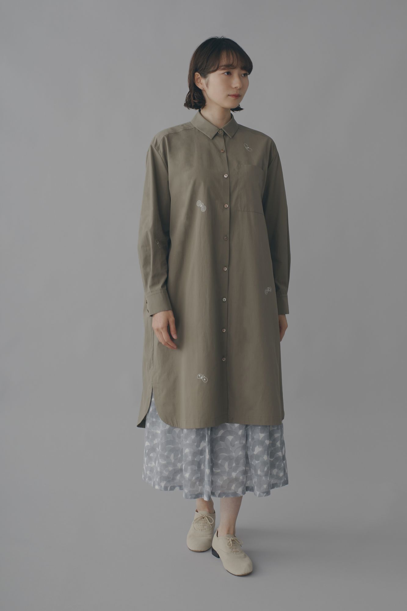 choucho ロングブラウス - minä perhonen